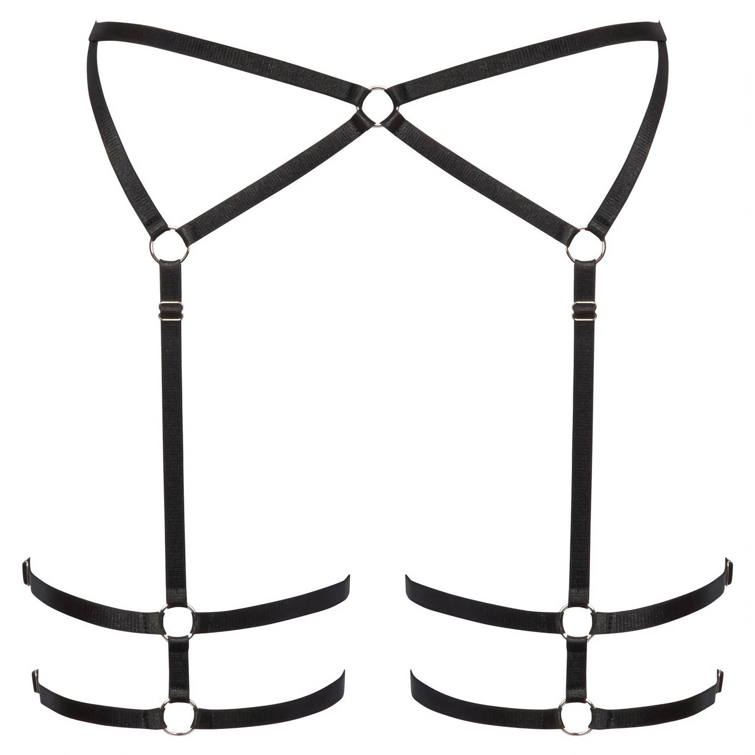 Portjartier Cottelli Collection Hidden Flame Negru