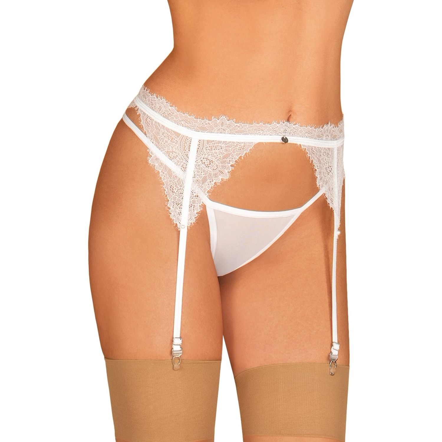 Portjartier Obsessive Bianelle Alb