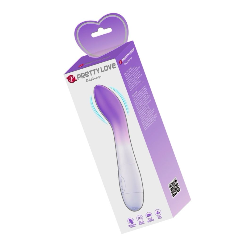 Pretty Love Bishop, Vibrator curbat Punct G, 30 Funcții