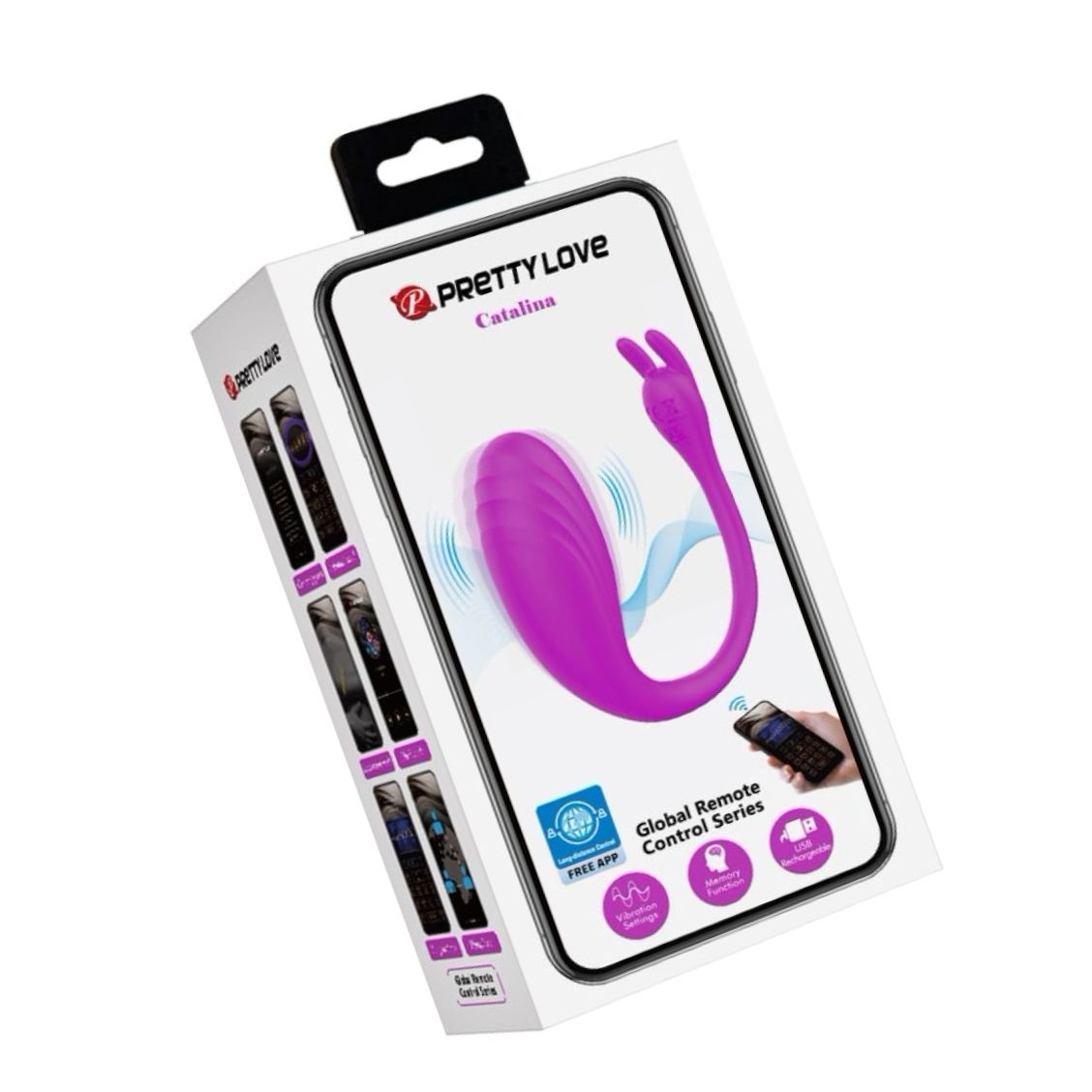 Pretty Love Catalina – Love Egg Reîncărcabil, 12 Funcții