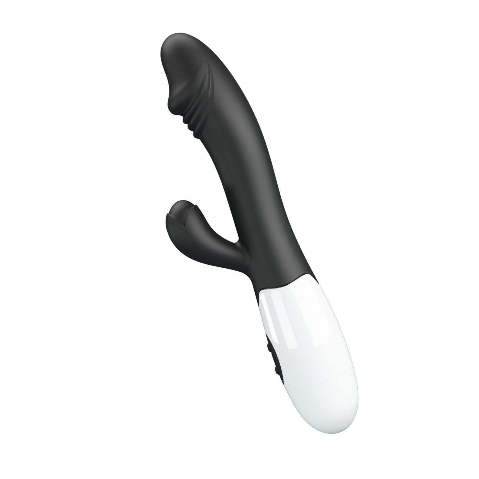 Pretty Love Snappy Black — Iepuraș Dual, 30 Moduri Negru