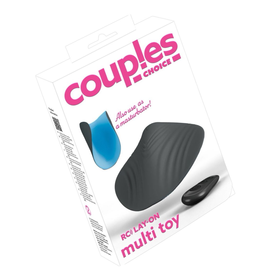 RC LAY-ON — Pernă Vibratoare 10x5, Reîncărcabilă