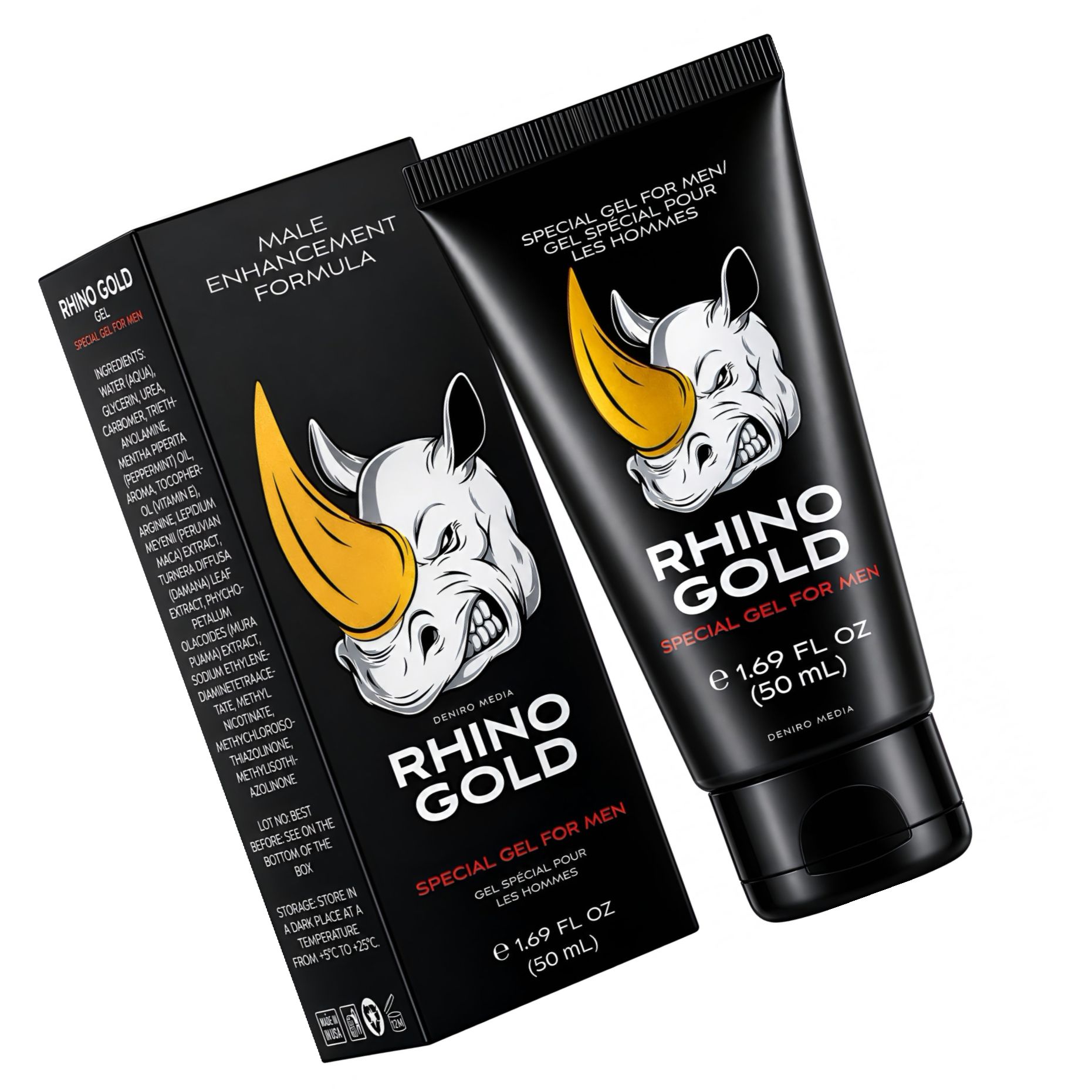Rhino Gold Gel Mărire Penis