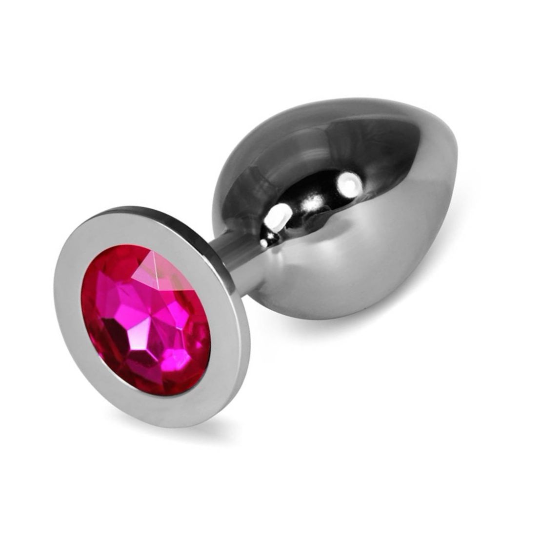 Rosebud Plug Metal L cu Bijuterie Fuchsia Lovetoy