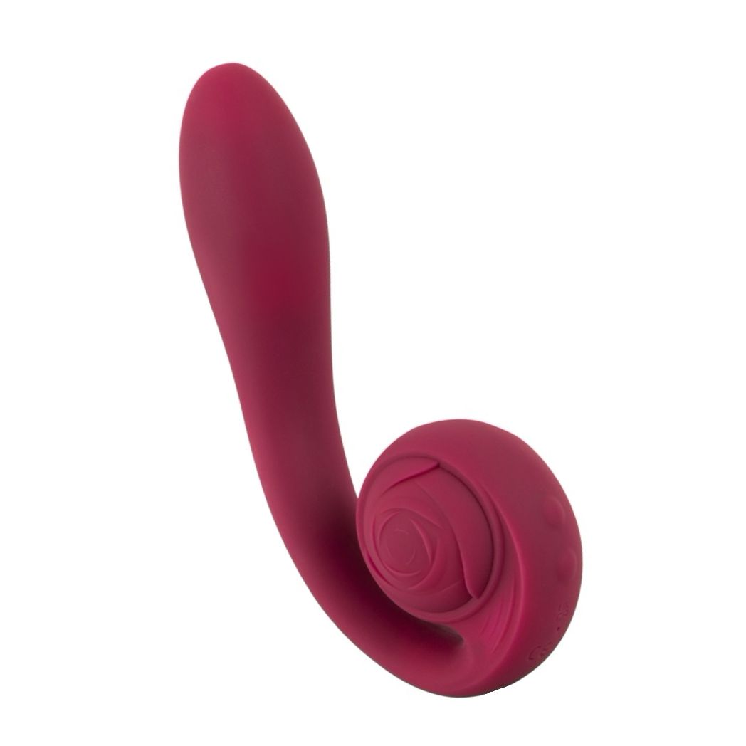 Rosenrot Vibrator Flexibil, 2 Motoare, 10 Moduri Roșu