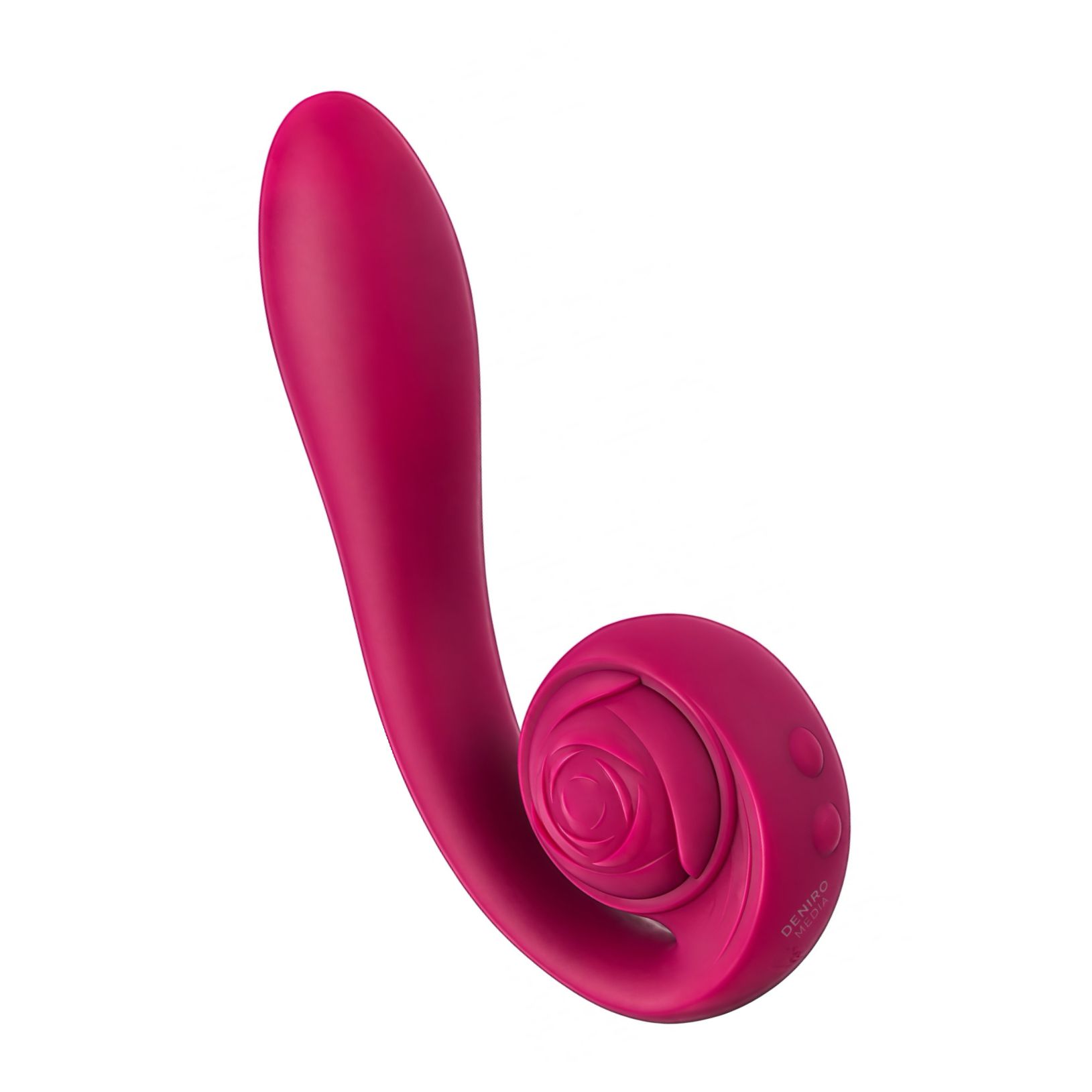 Rosenrot Vibrator Flexibil, 2 Motoare, 10 Moduri Roșu