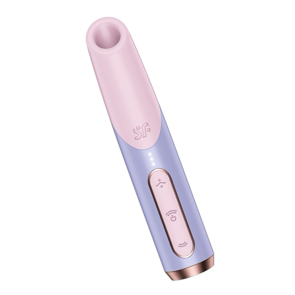Satisfyer Bold Kiss Stimulator Clitoridian cu 30 de programe Mov