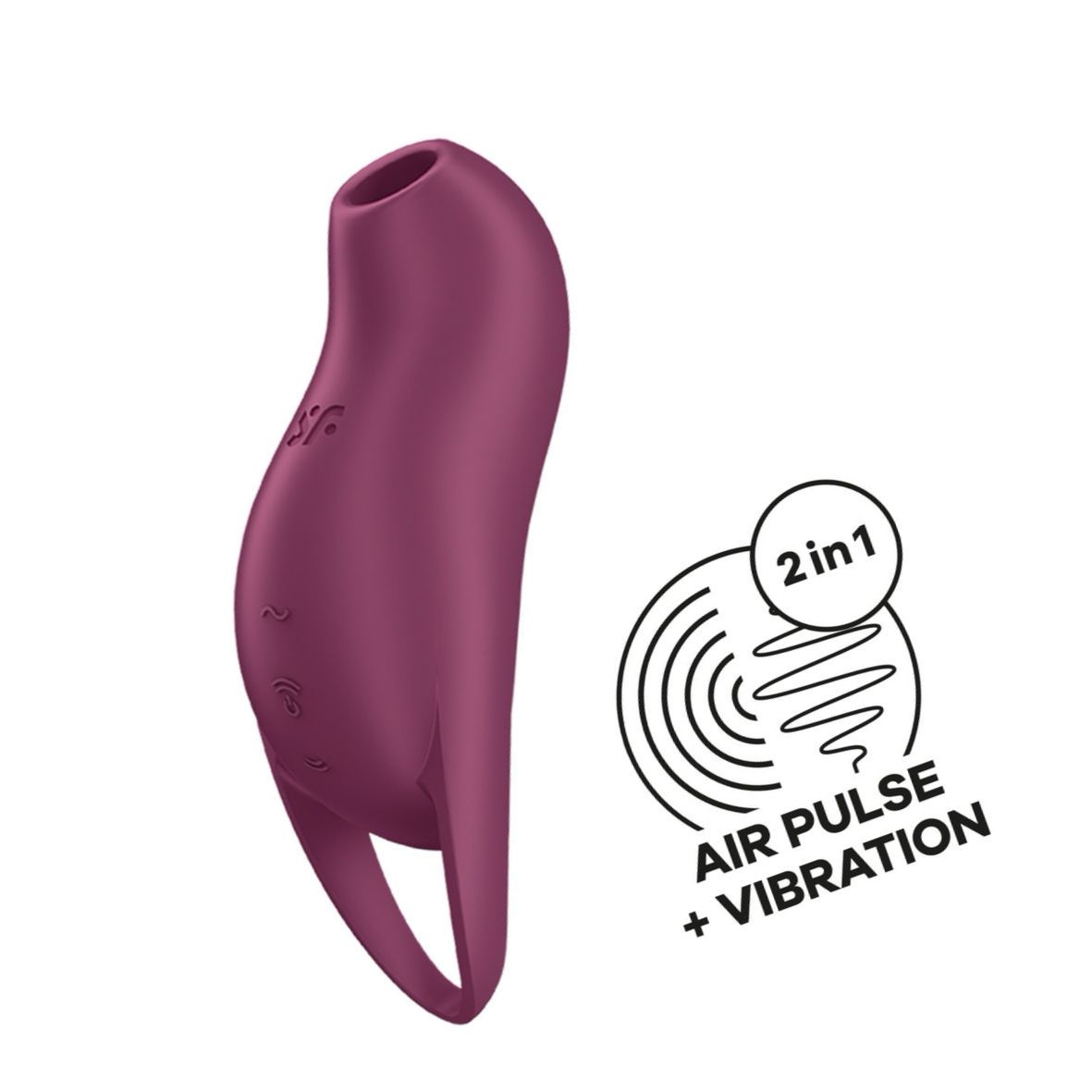 Satisfyer Pocket Pro 1 – Mov, 11+12 Programe, Reîncărcabil