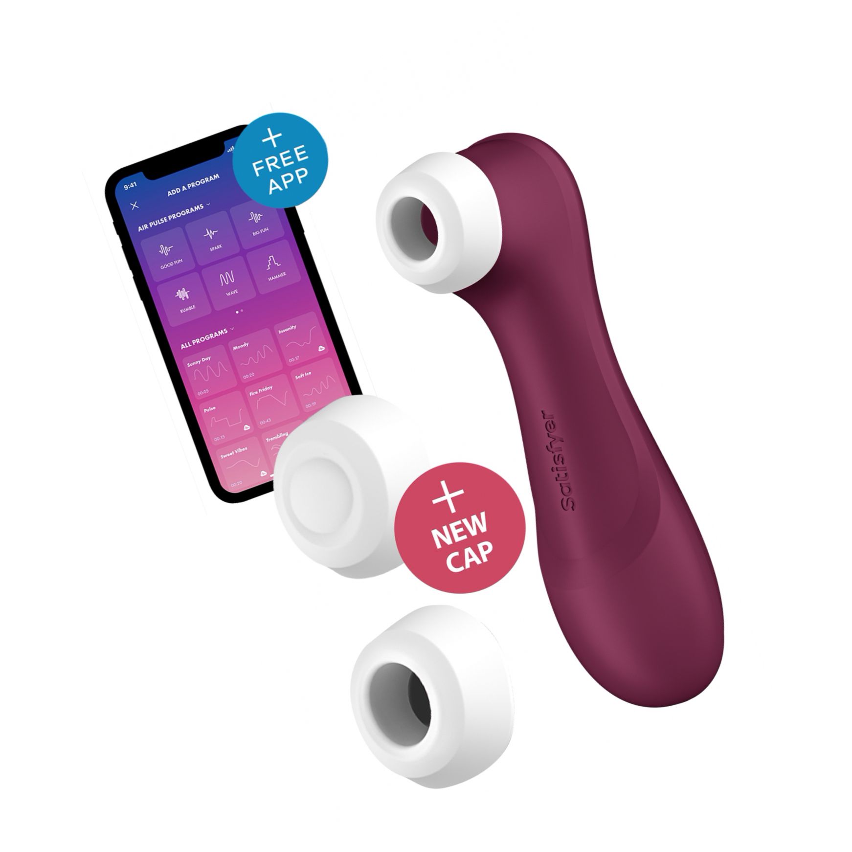 Satisfyer Pro 2 Generation 3 Air Pulse Rosu