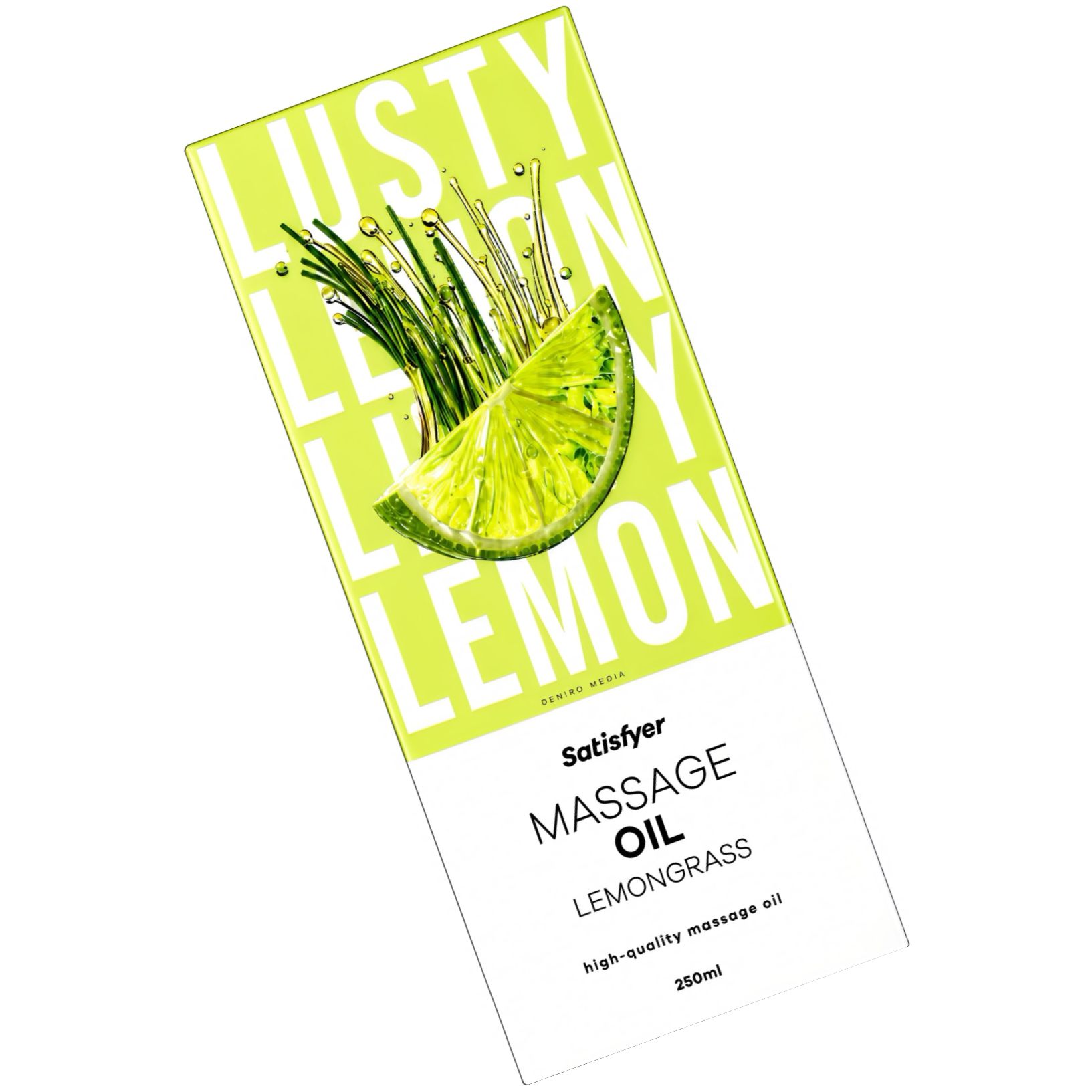 Satisfyer Ulei De Masaj Lemongrass — Revigorant