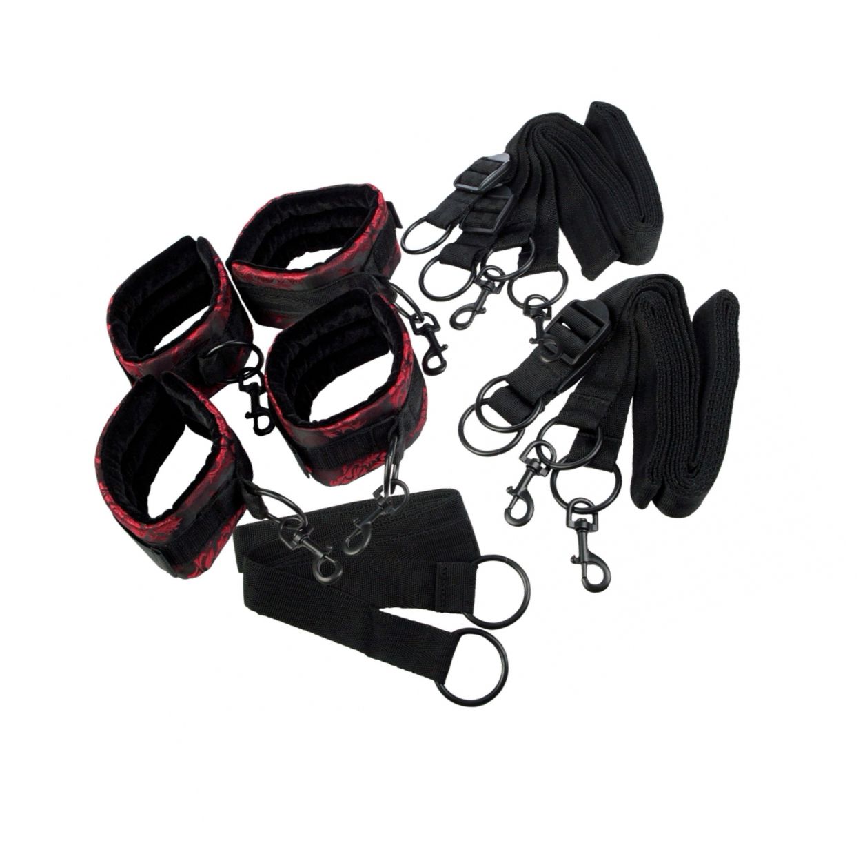 Scandal Bed Restraints Negru