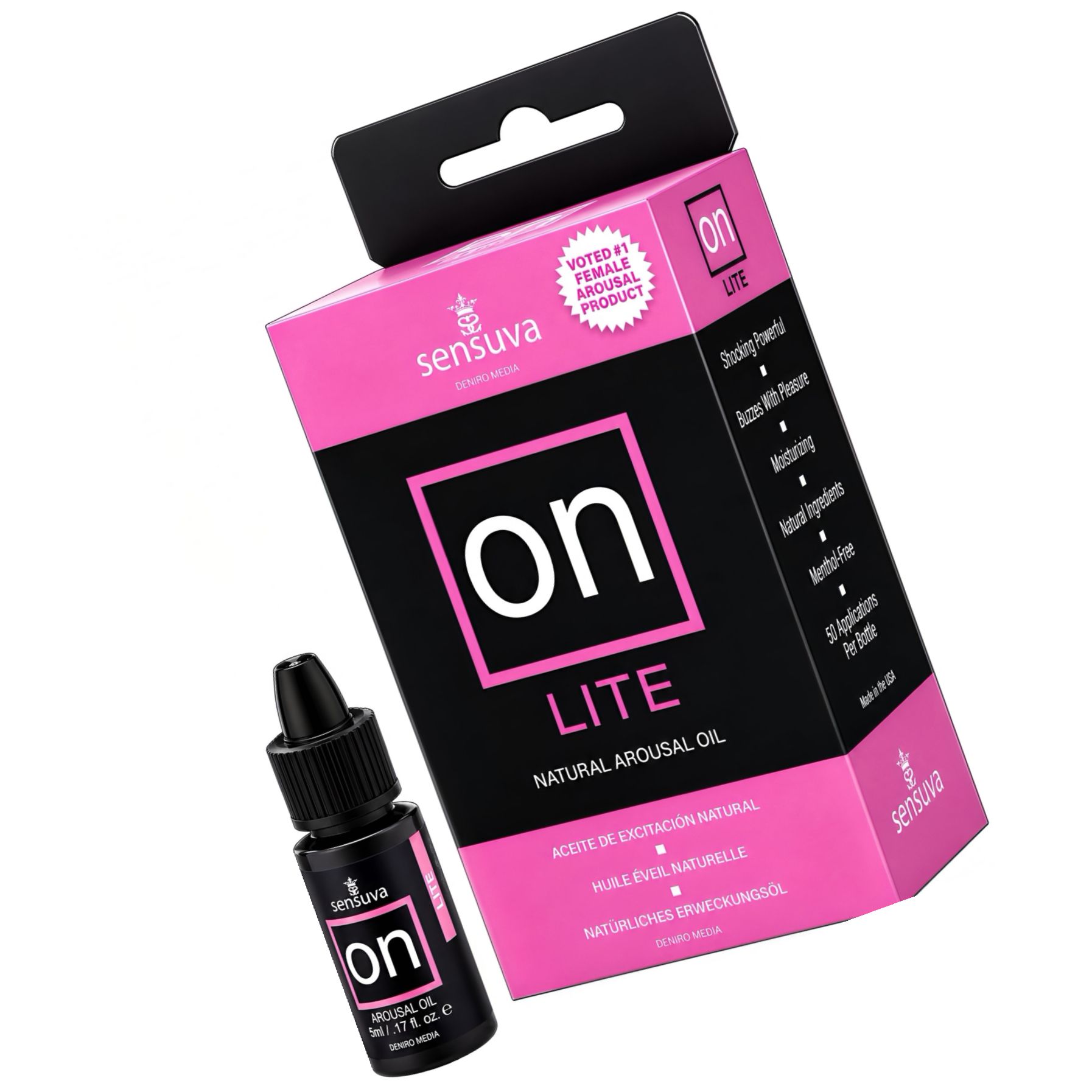 Sensuva On Lite — Ulei Stimulant Delicat 20–60 Min