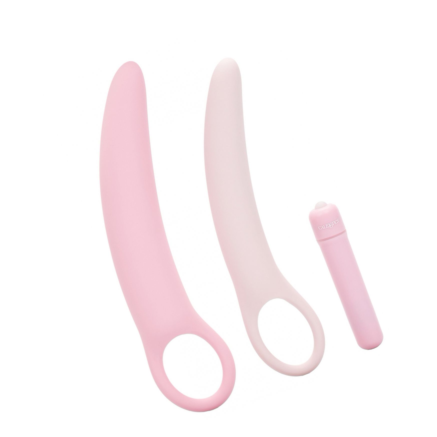 Set de 3 Dilatatoare Vibrante CalExotics Roz