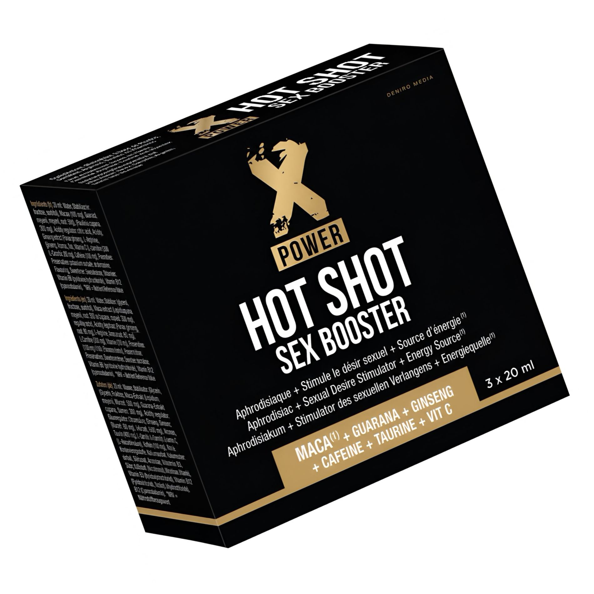 Set 3 Hot Shot Sex Booster