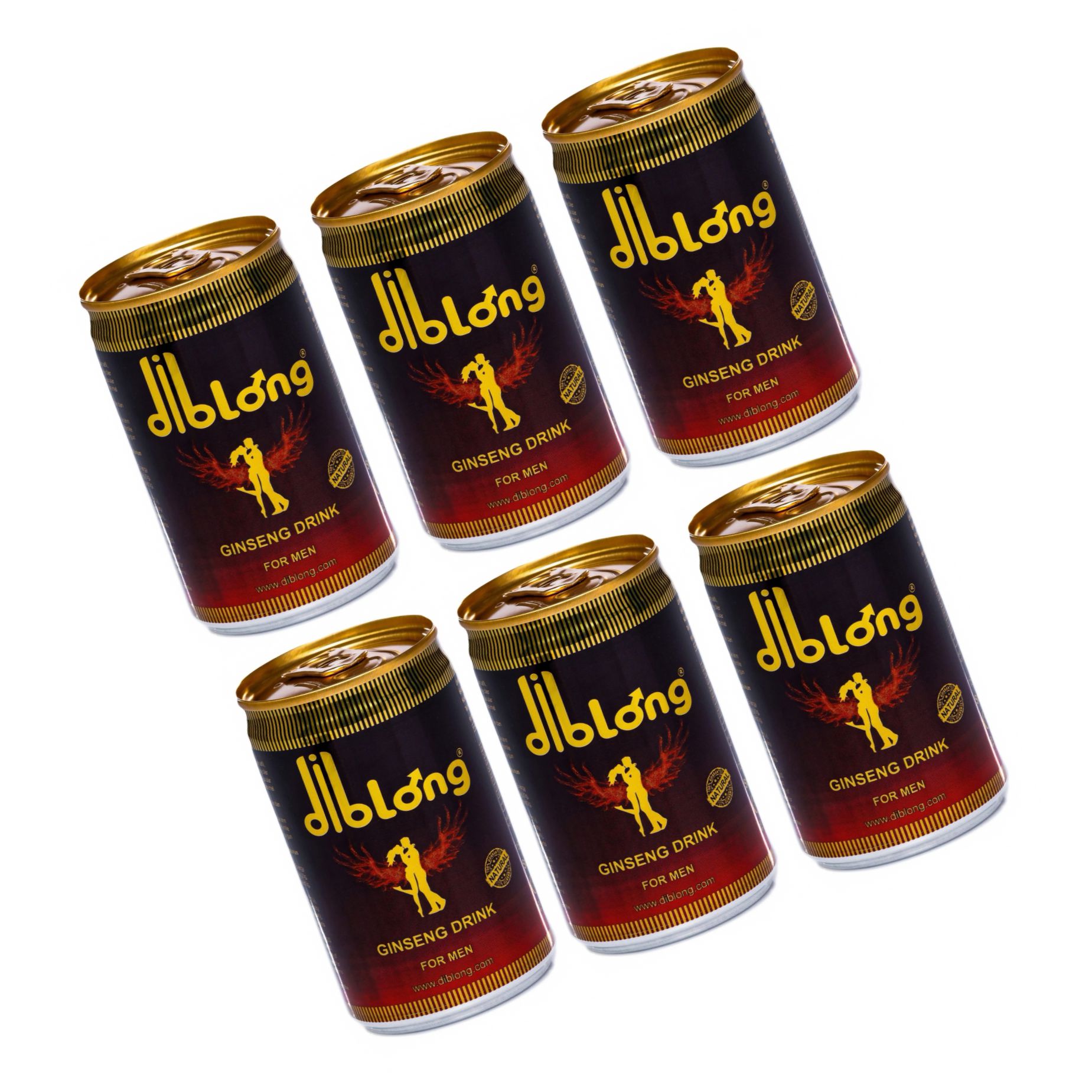 Set 6 x Băutură Energizantă Cu Ginseng Diblong