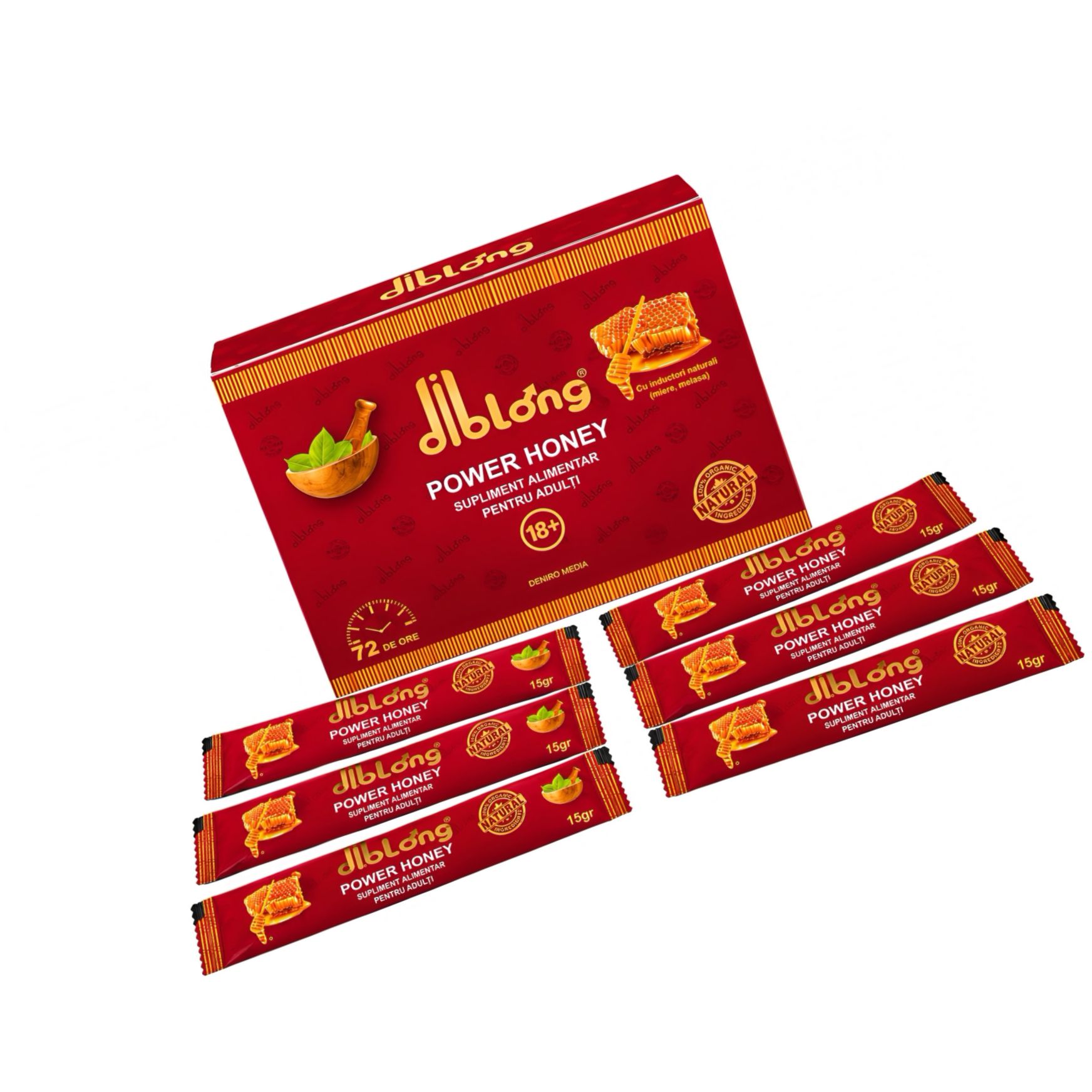 Set 6 x Miere Afrodisiacă Diblong 15g