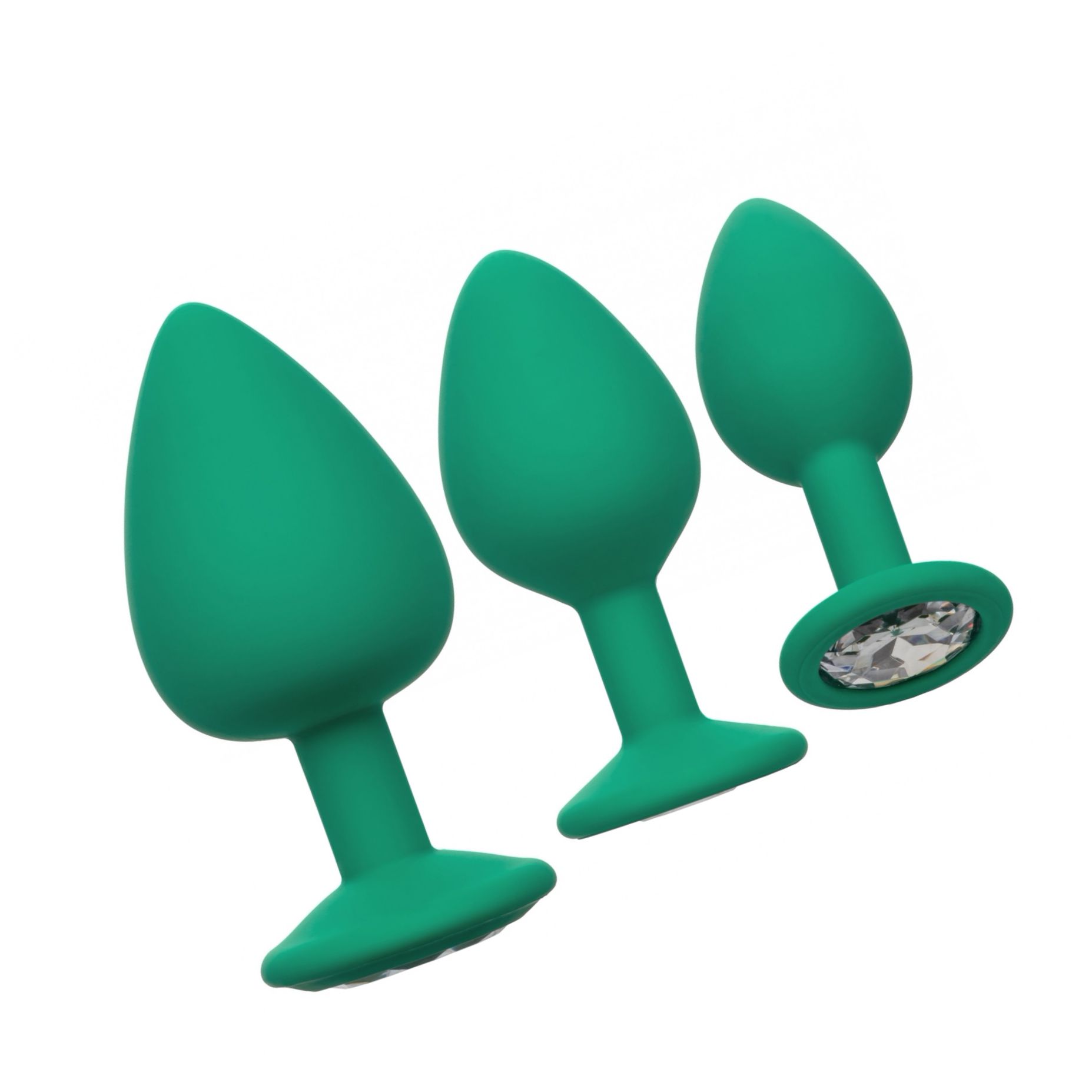 Set Plug Cheeky Gems 3 buc Verde