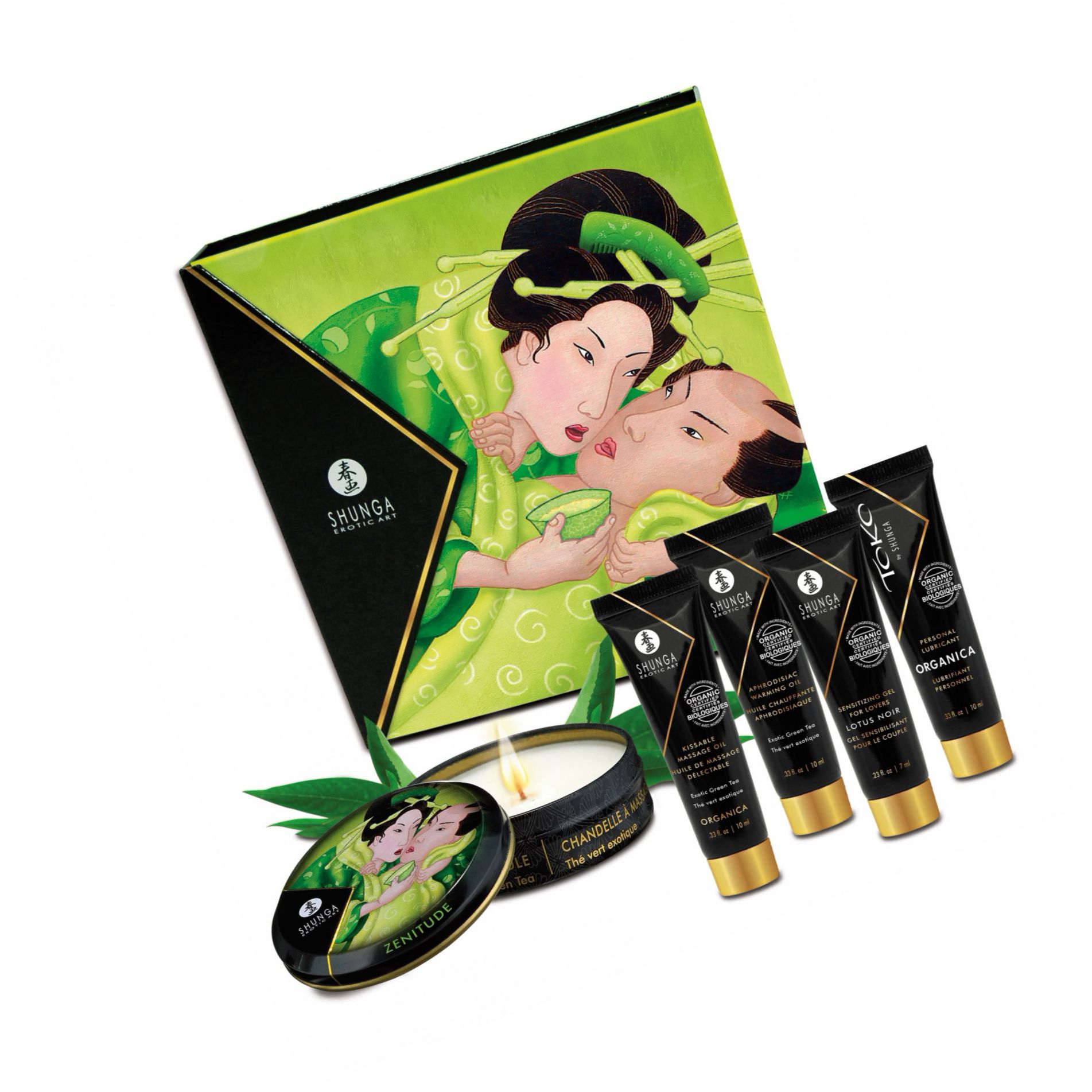 Set Cadou Geisha Secrets Green Tea