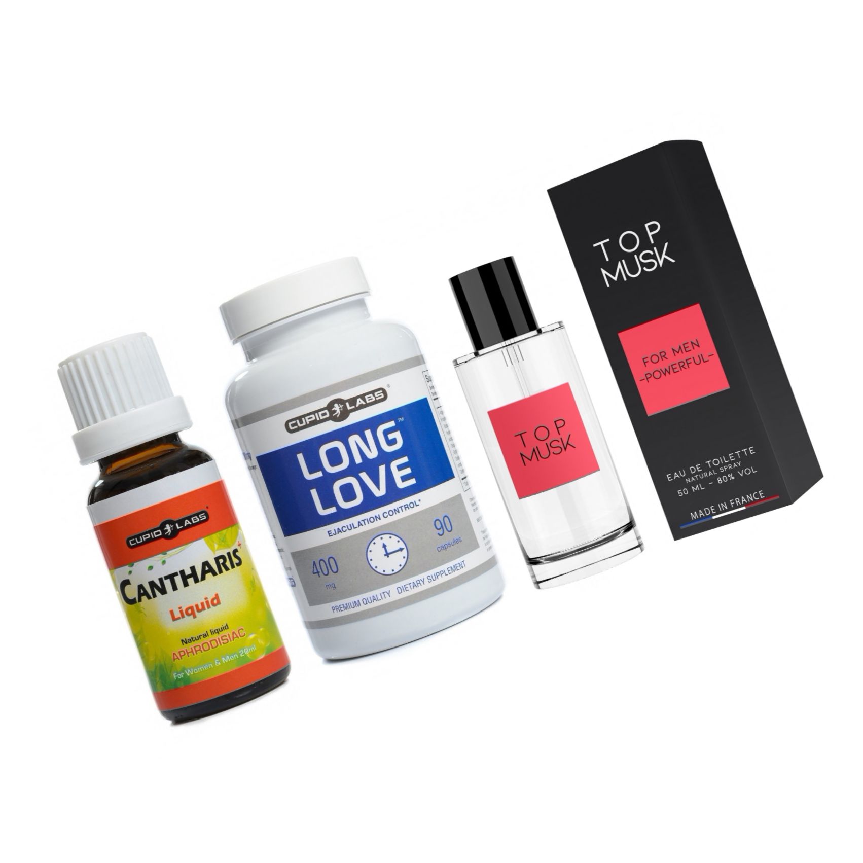 Set Domină Plăcerea: Kit 3-în-1 Control