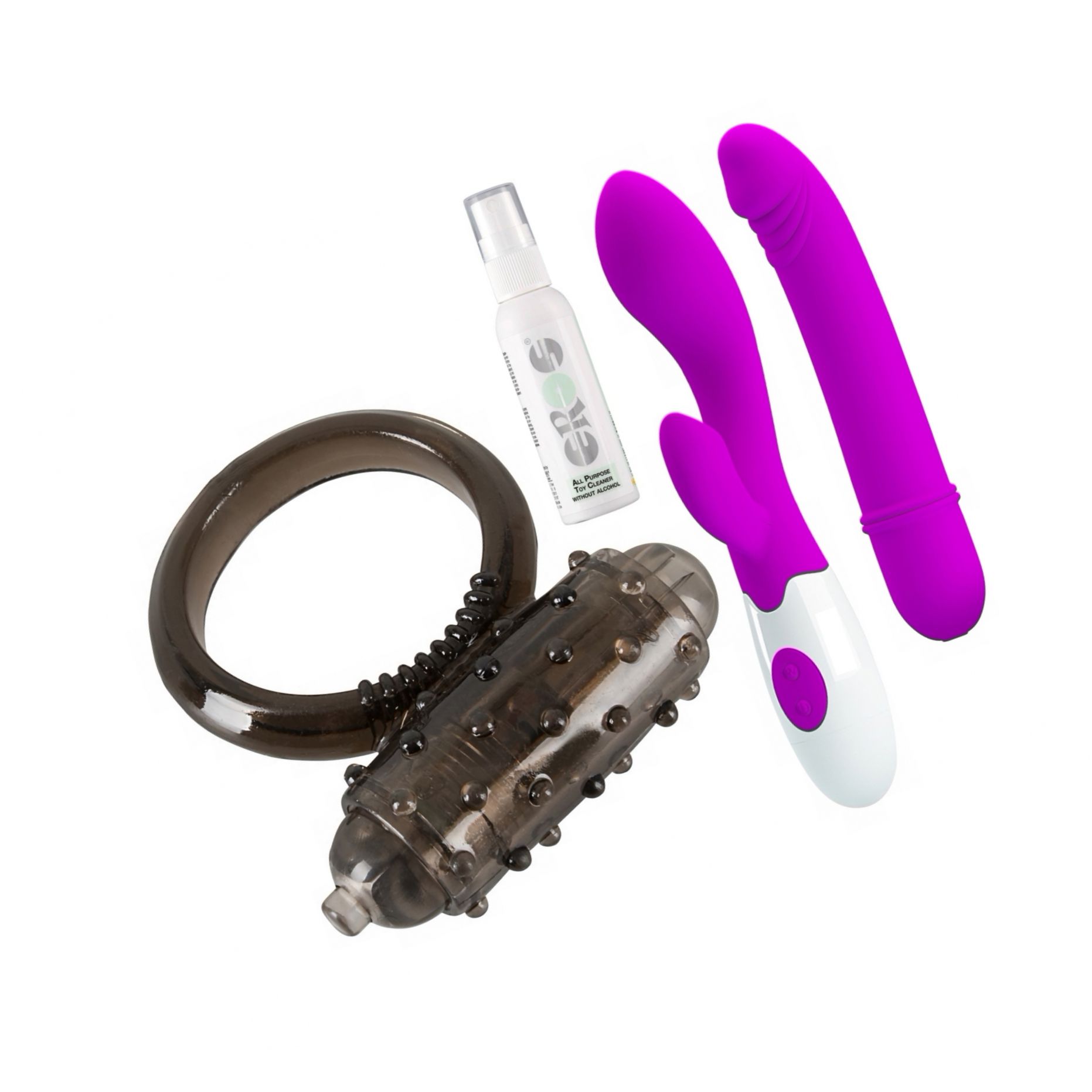 Set Explozie de Plăcere: Erecție, Vibrații, Igienă