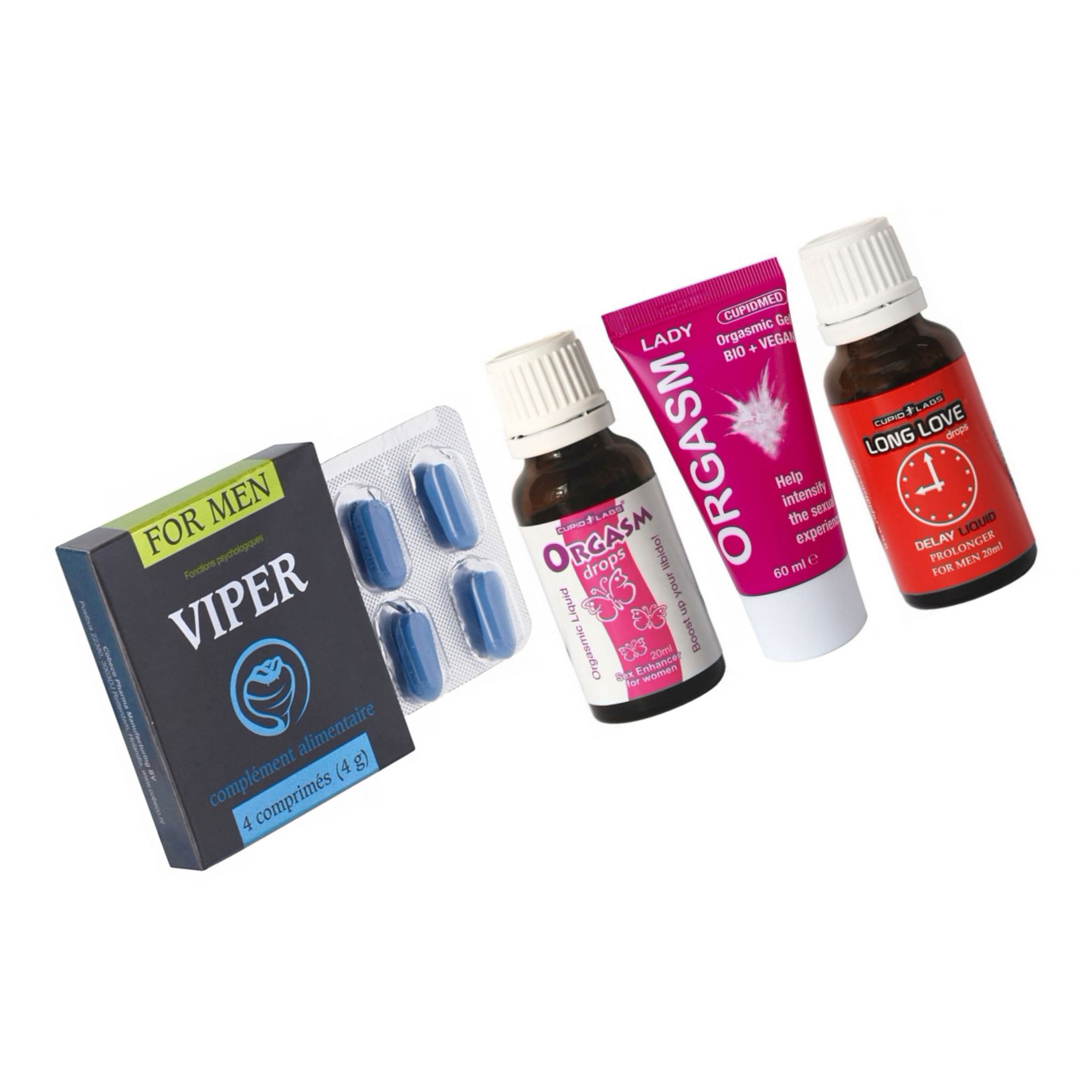 Set Foc de Pasiune și Rezistență pentru Cuplu