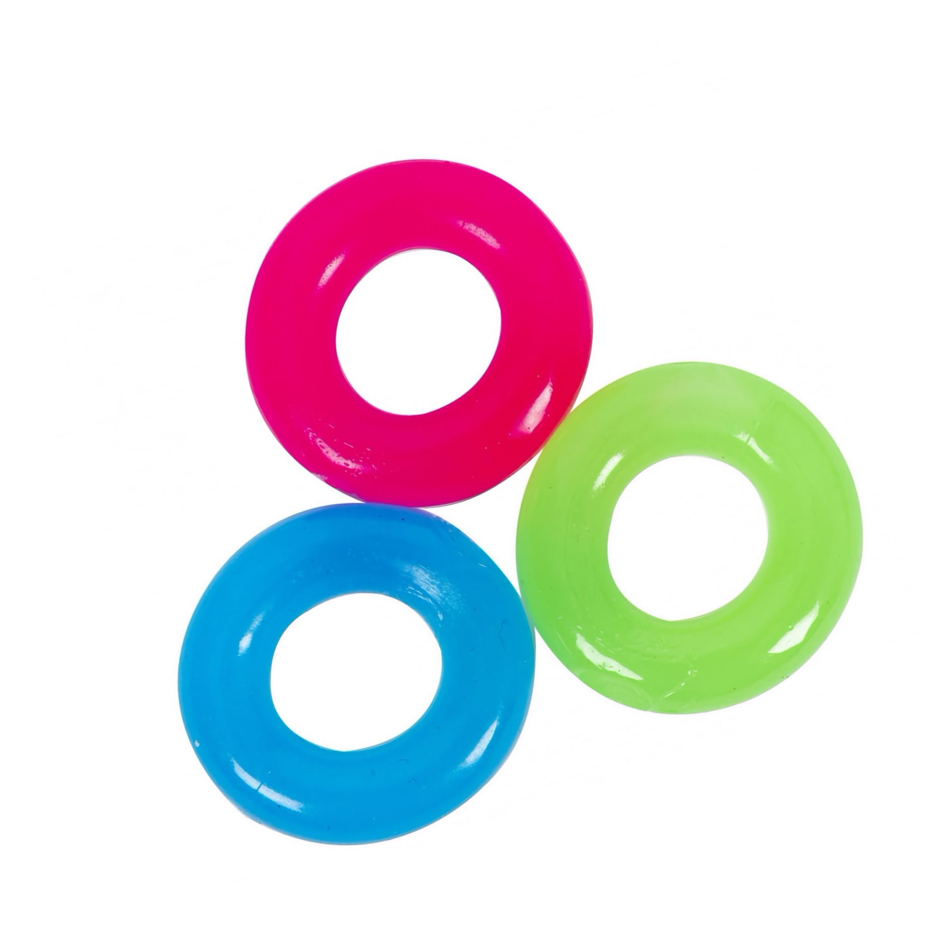 Set Inele Love Glow In The Dark Multicolor
