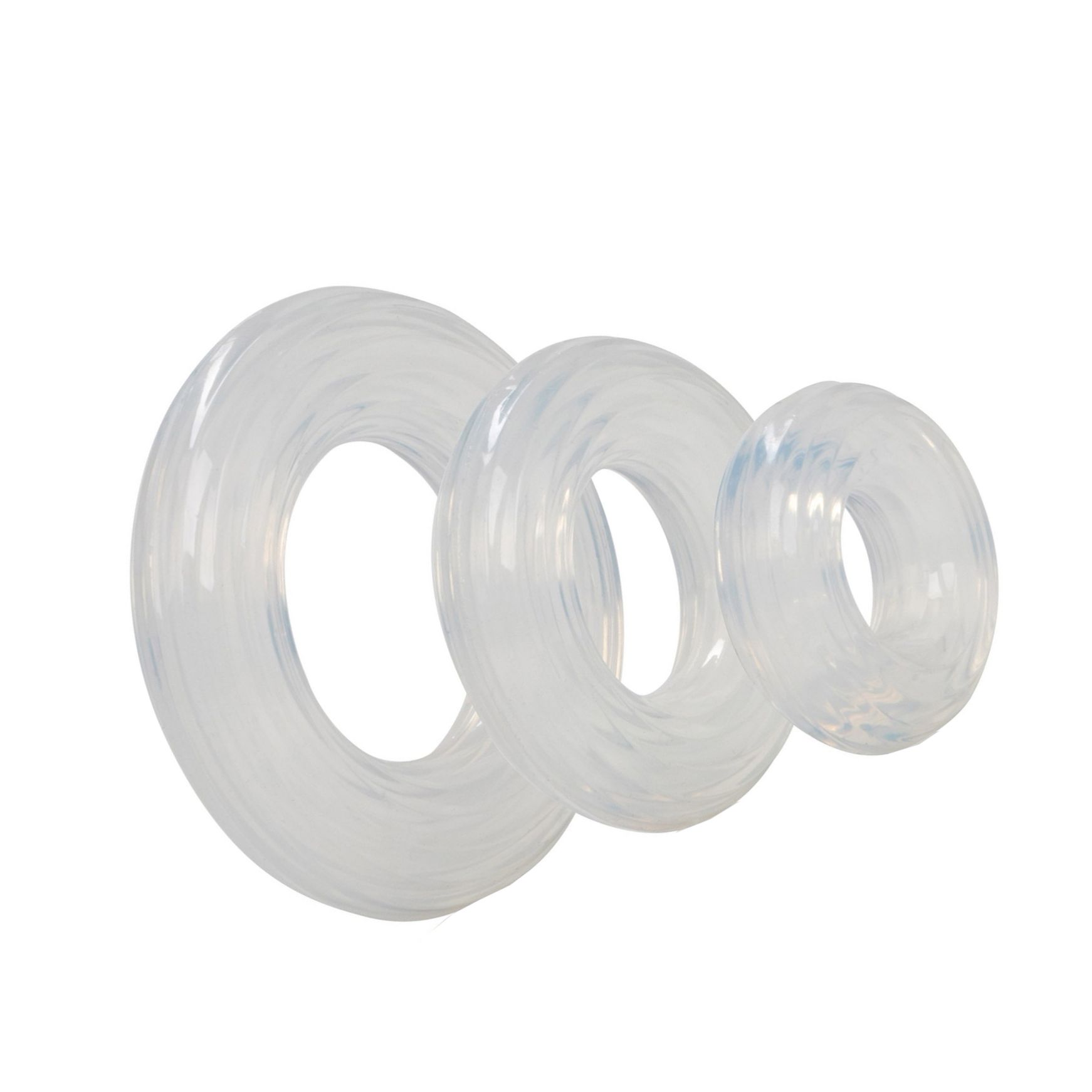 Set Inele Penis Premium Silicon Transparent