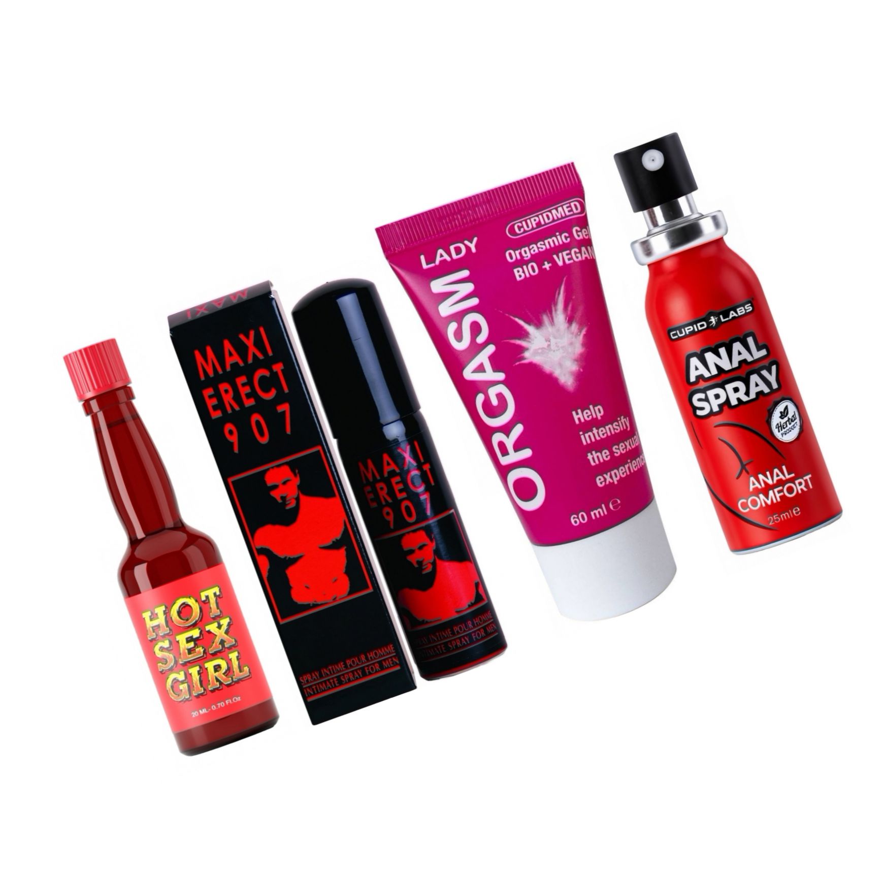 Set Intens de Plăcere: Dorință, Fermitate, Confort