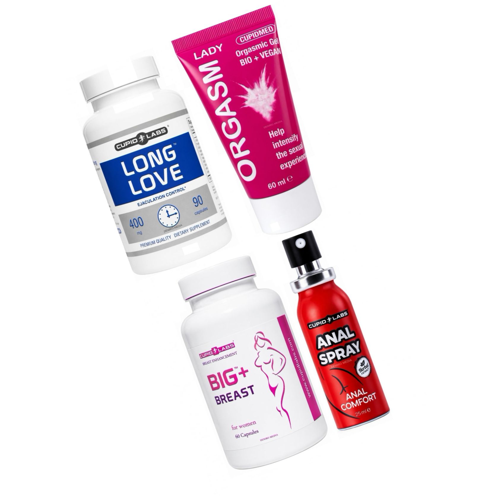 Set Intensitate și Control Cupid Labs — Kit Complet