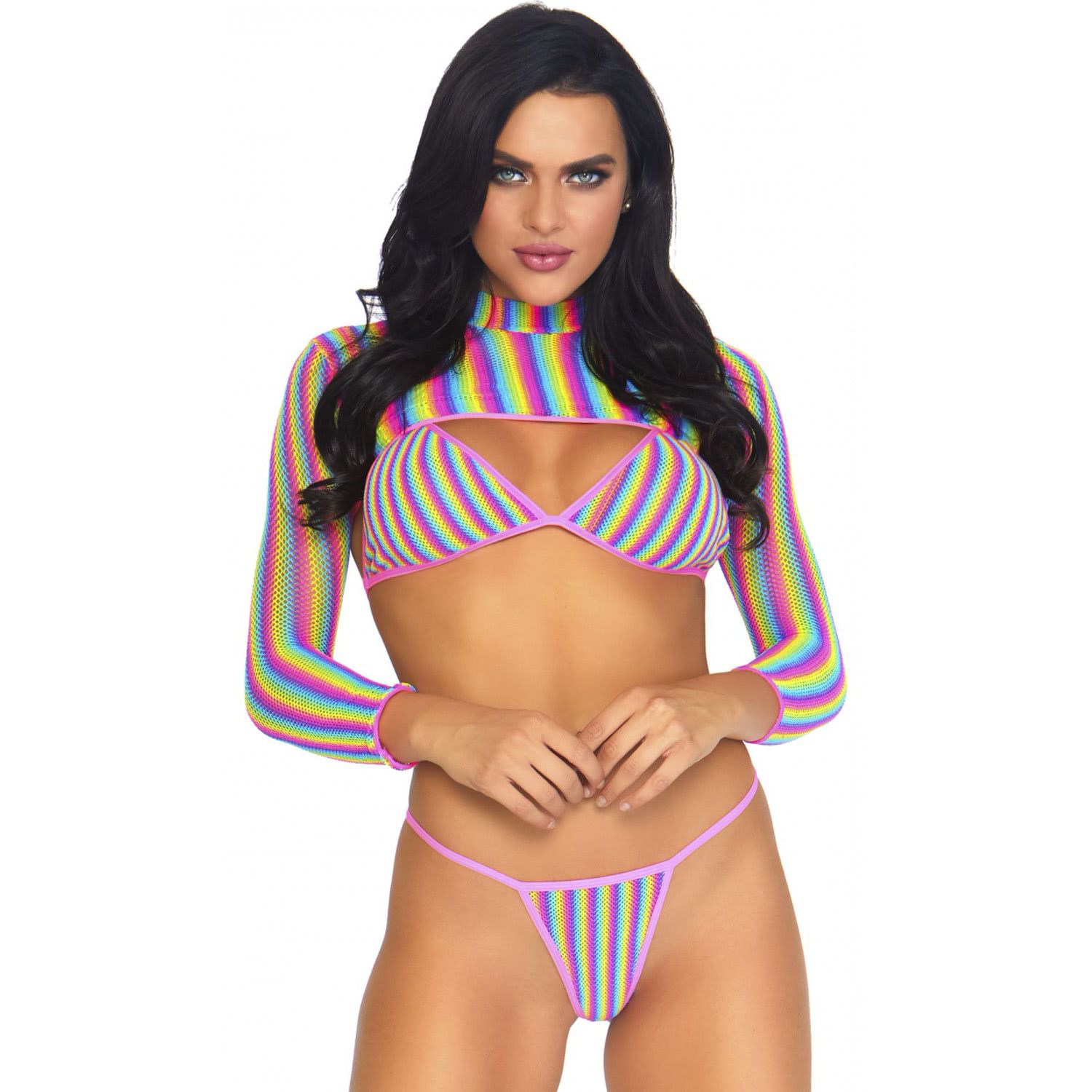 Set Leg Avenue Rainbow Multicolor