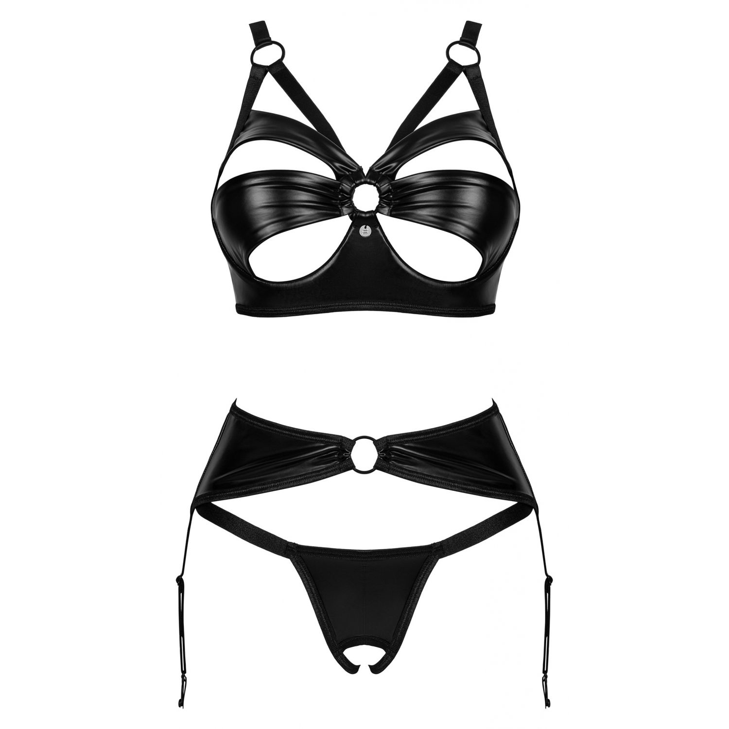 Set Obsessive Armares 3 Piese Negru