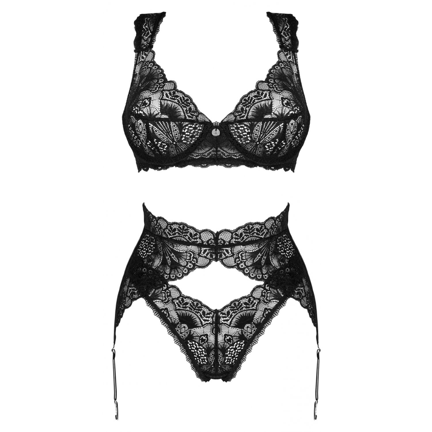 Set Obsessive Donna Dream 3 Piese Negru