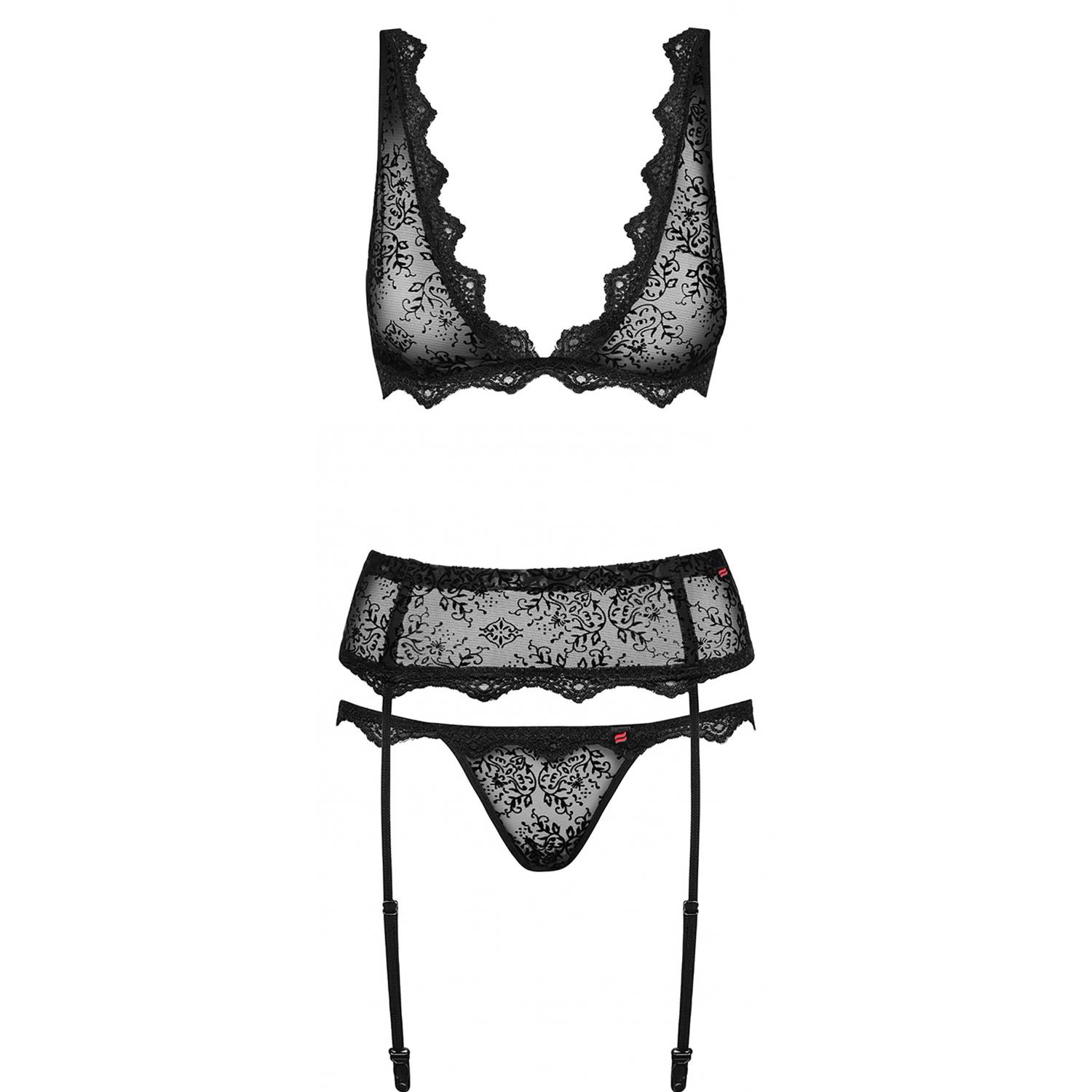 Set Obsessive Emperita Negru