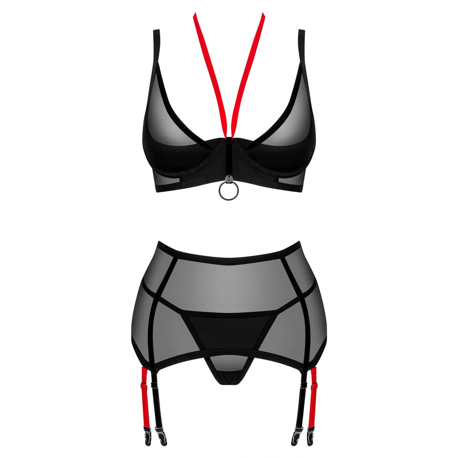 Set Obsessive Glandez 3 Piese Negru