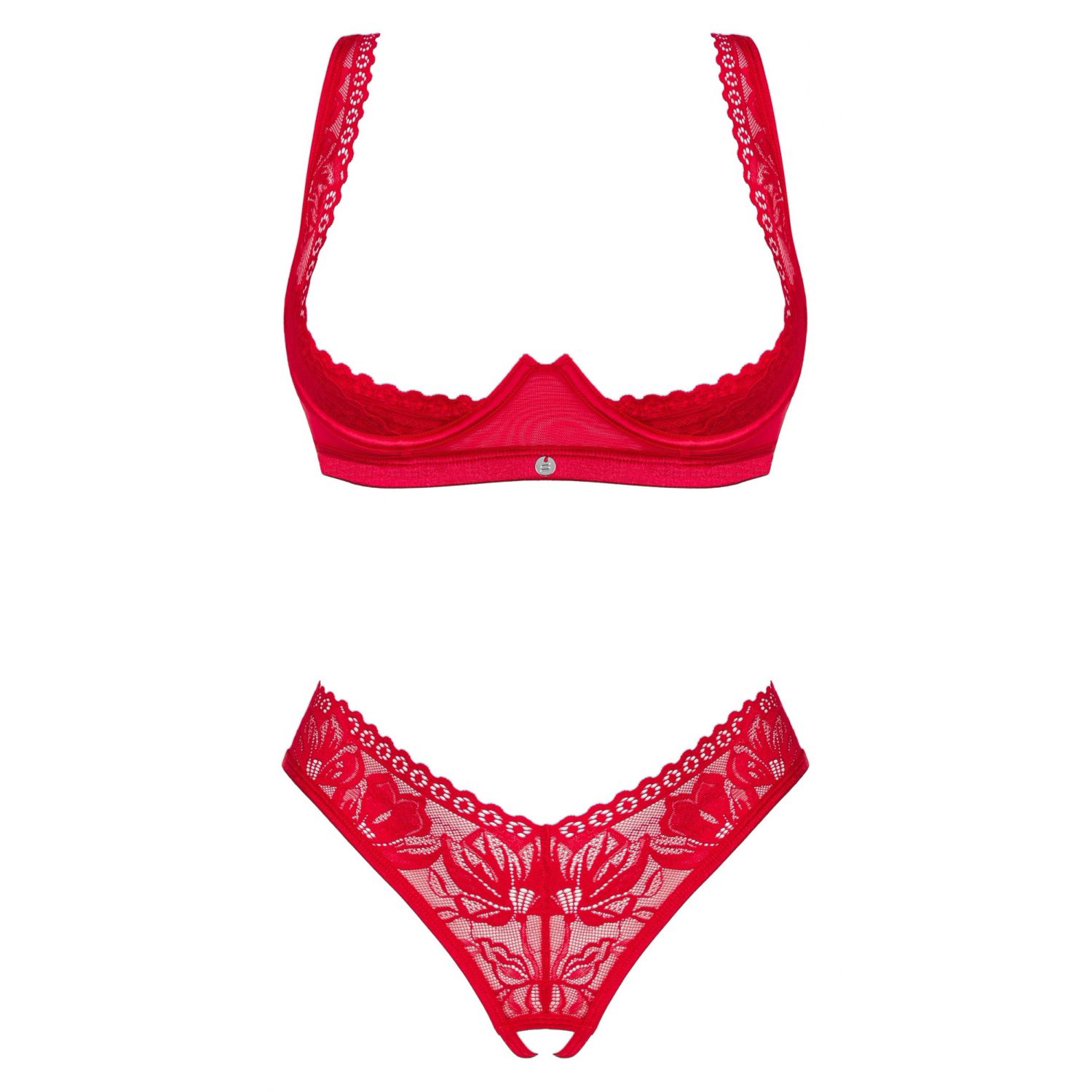 Set Obsessive Lacelove Cupless Rosu