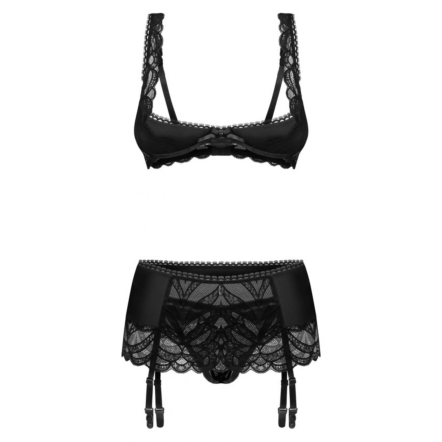 Set Obsessive Lecille 3 Piese Negru