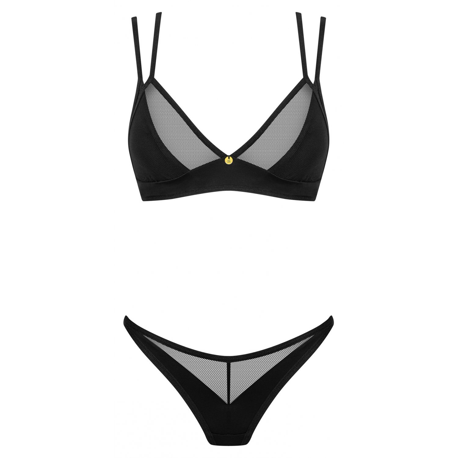 Set Obsessive Nesari 2 Piese Negru