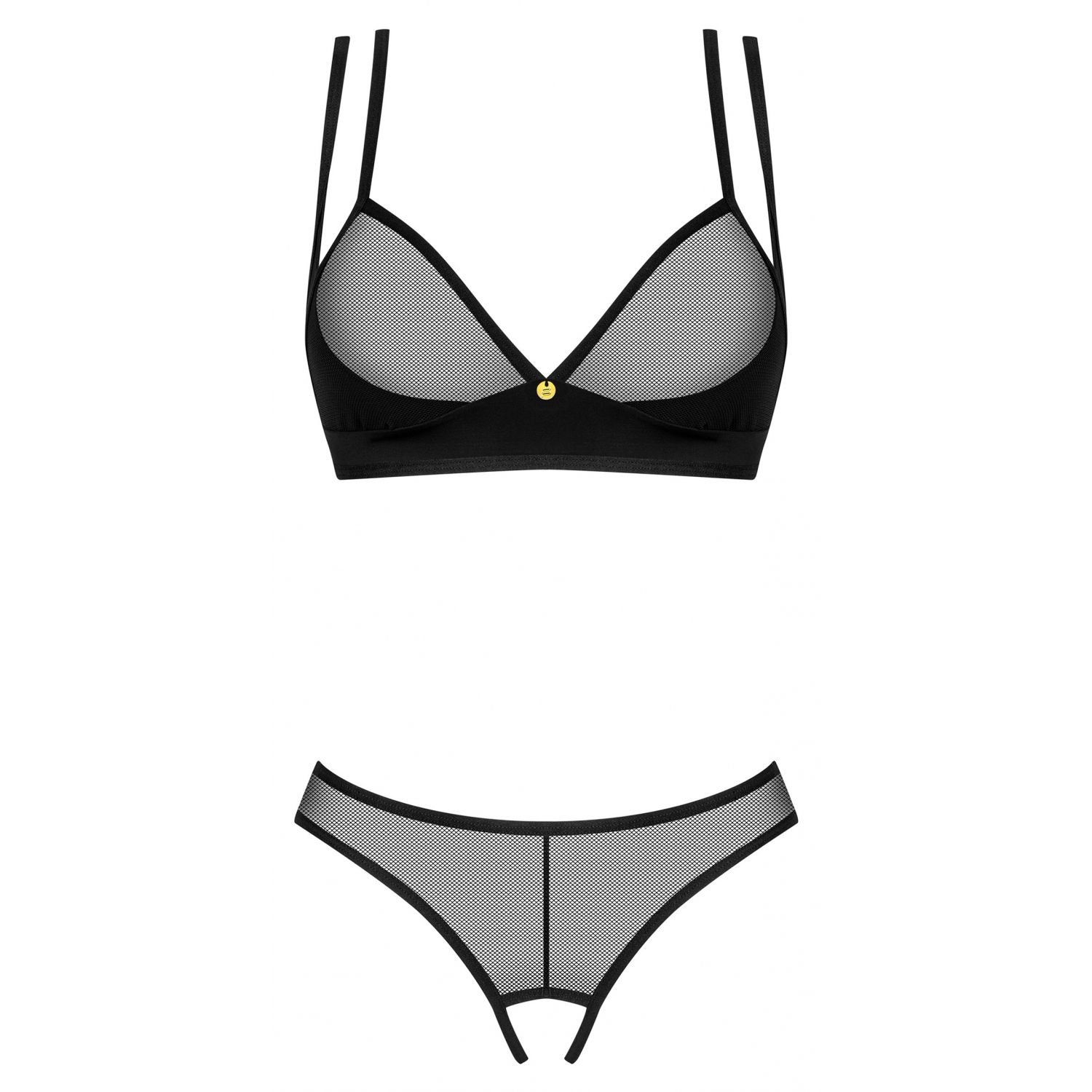 Set Obsessive Nesari Decupat 2 Piese Negru