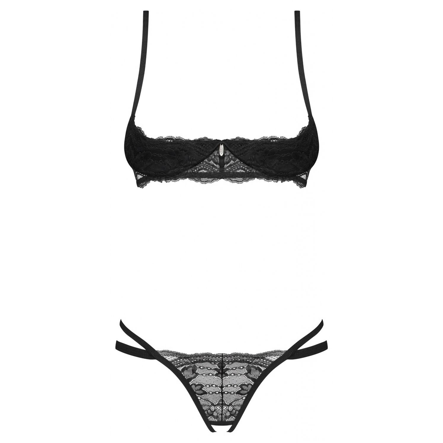 Set Obsessive Nutris Decupat Negru