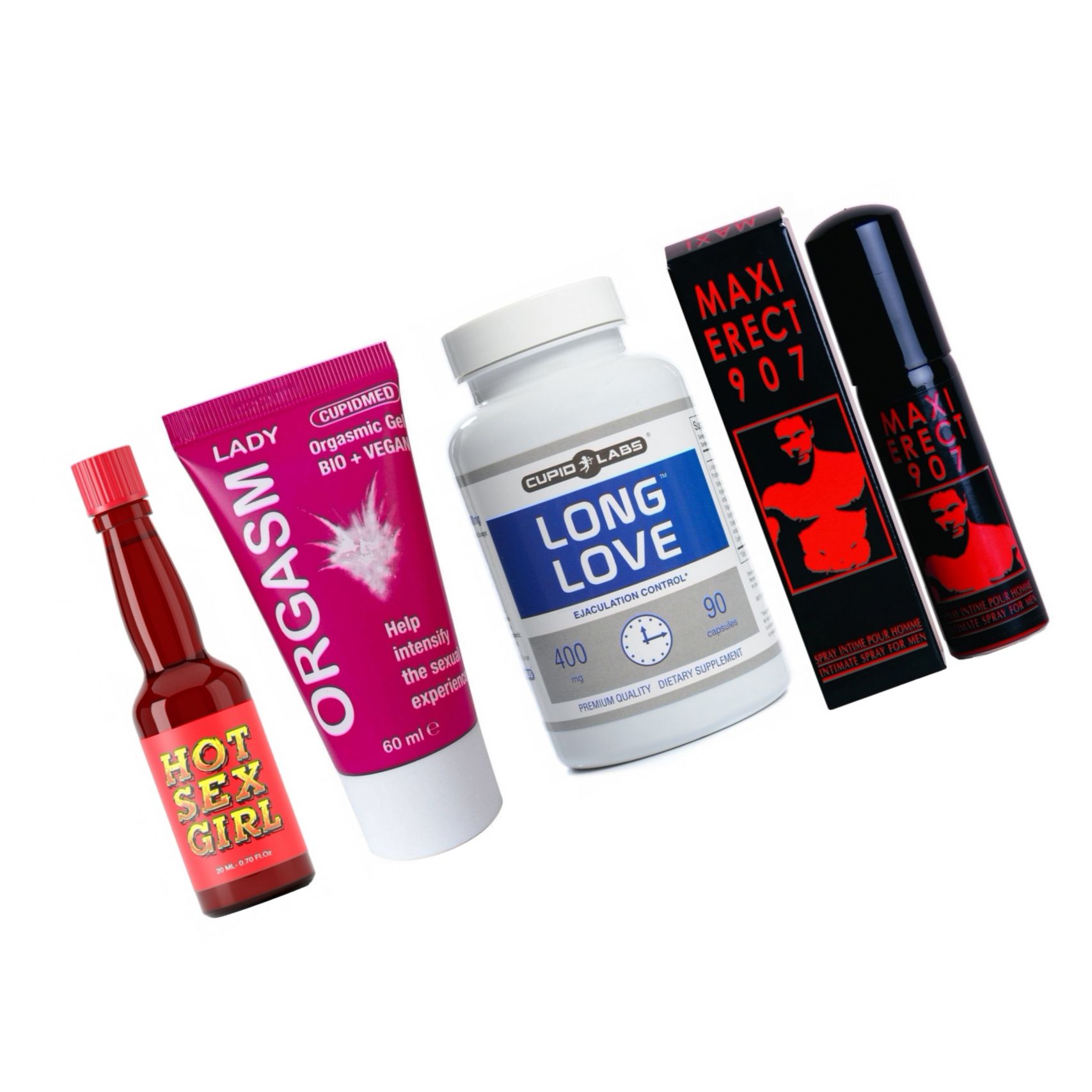 Set Pasiune Intensă — Control, Excitare, Rezistență