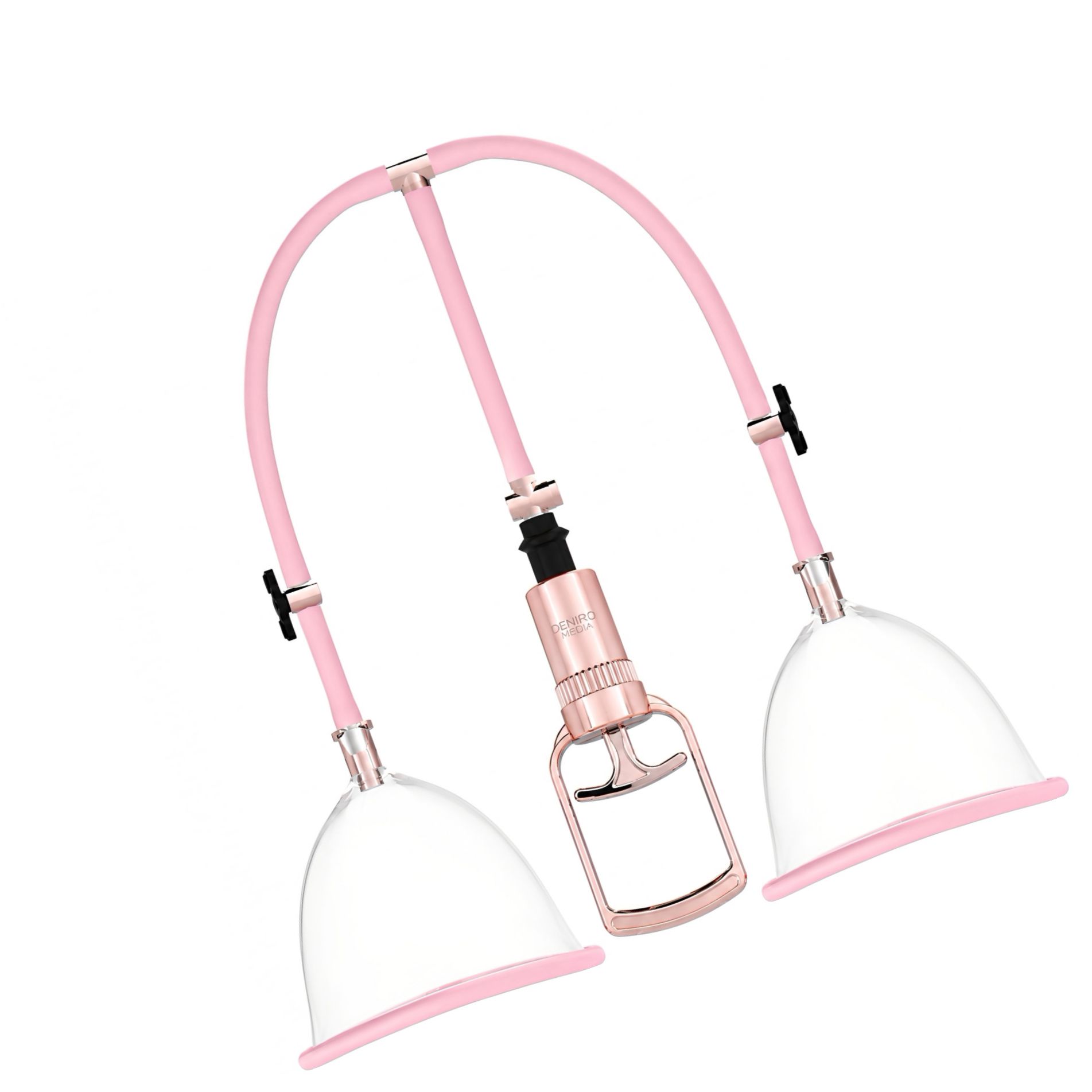 Set Pompă Sâni Medium Rose Gold