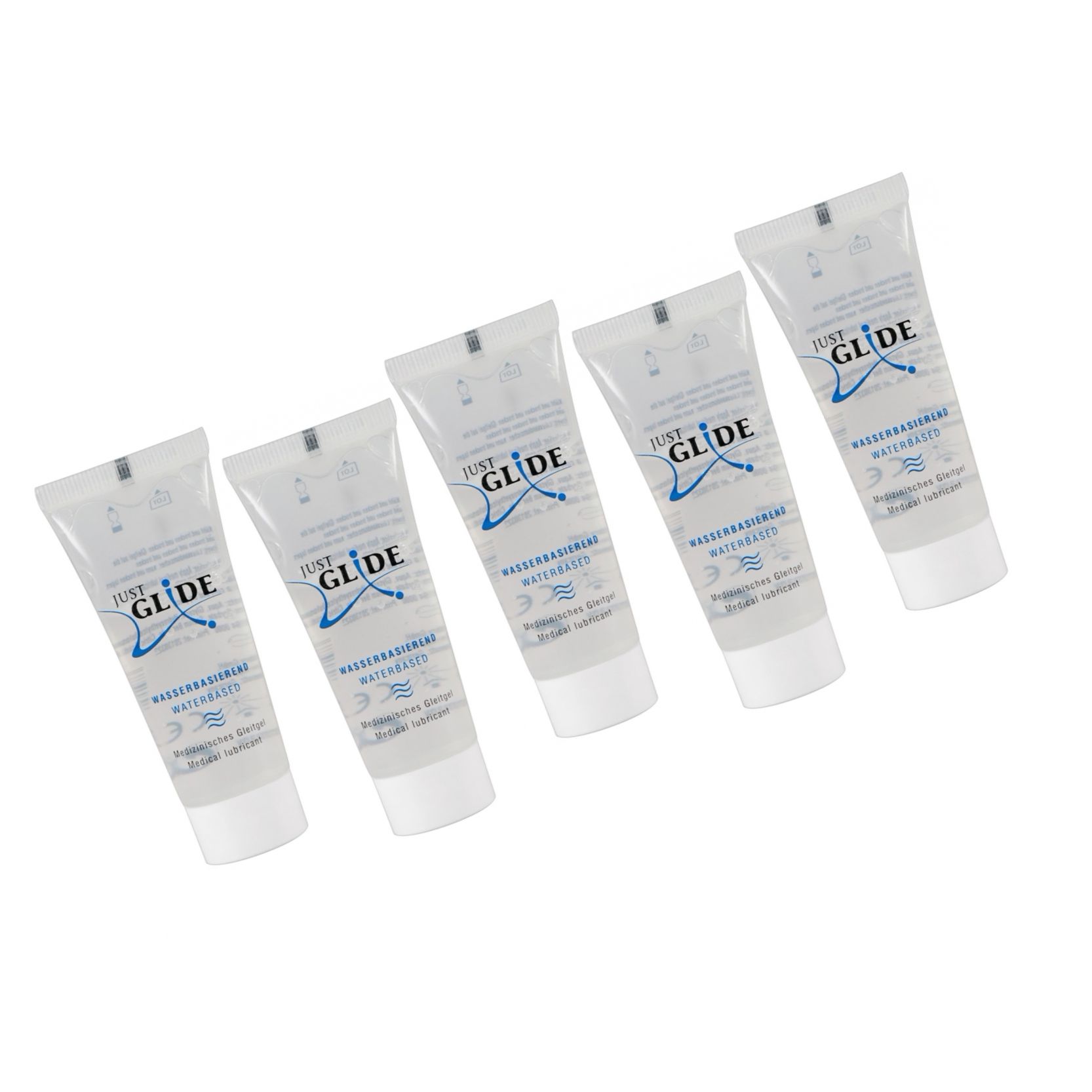 Set Promo 5 x Lubrifiant Just Glide 20ml