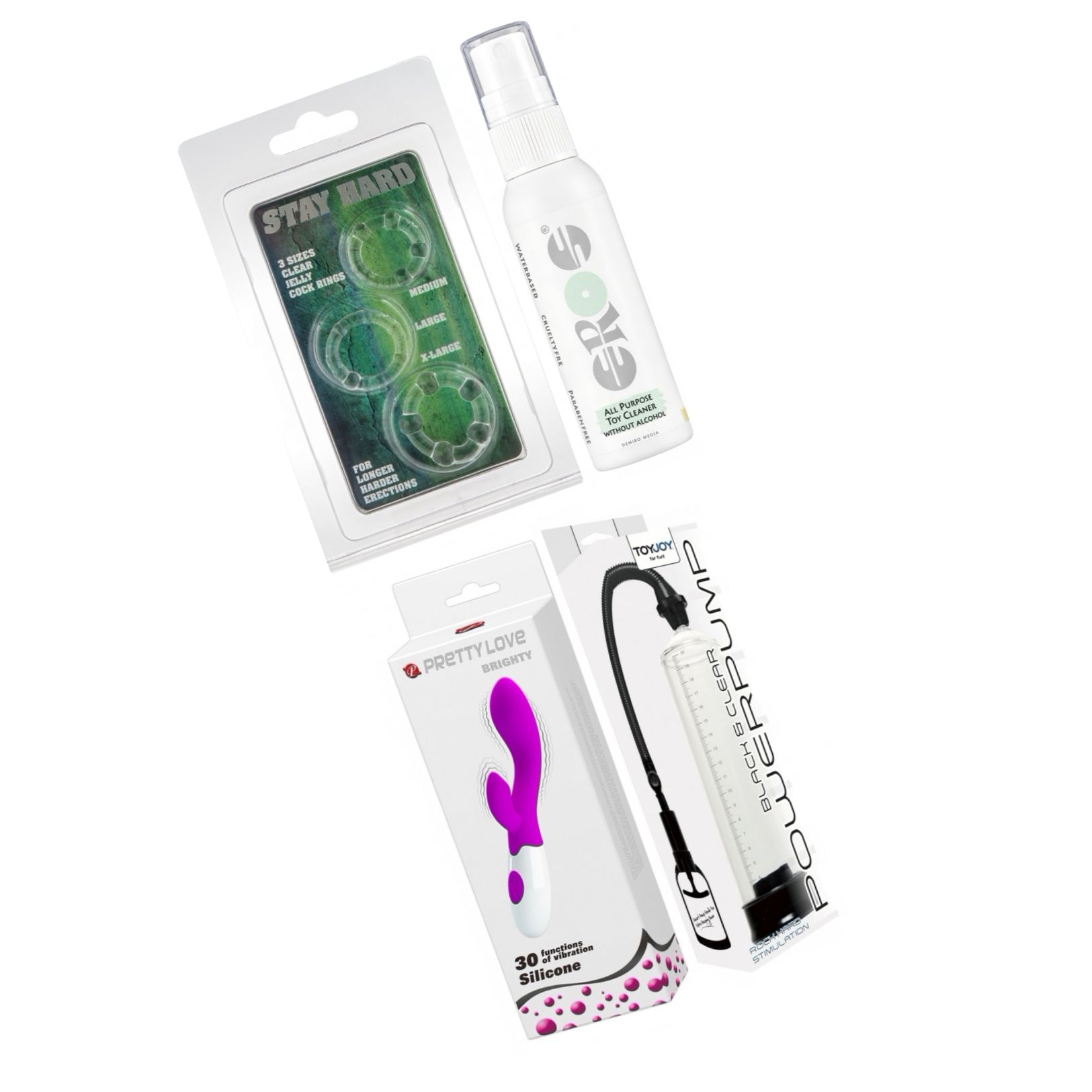 Set Putere și Plăcere: Kit Intensificator Complet
