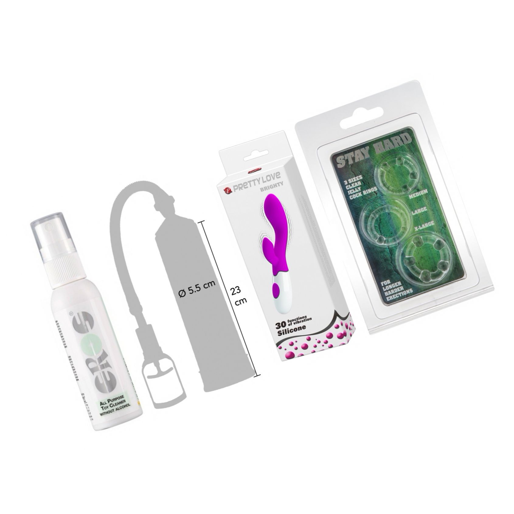 Set Putere și Plăcere: Kit Intensificator Complet