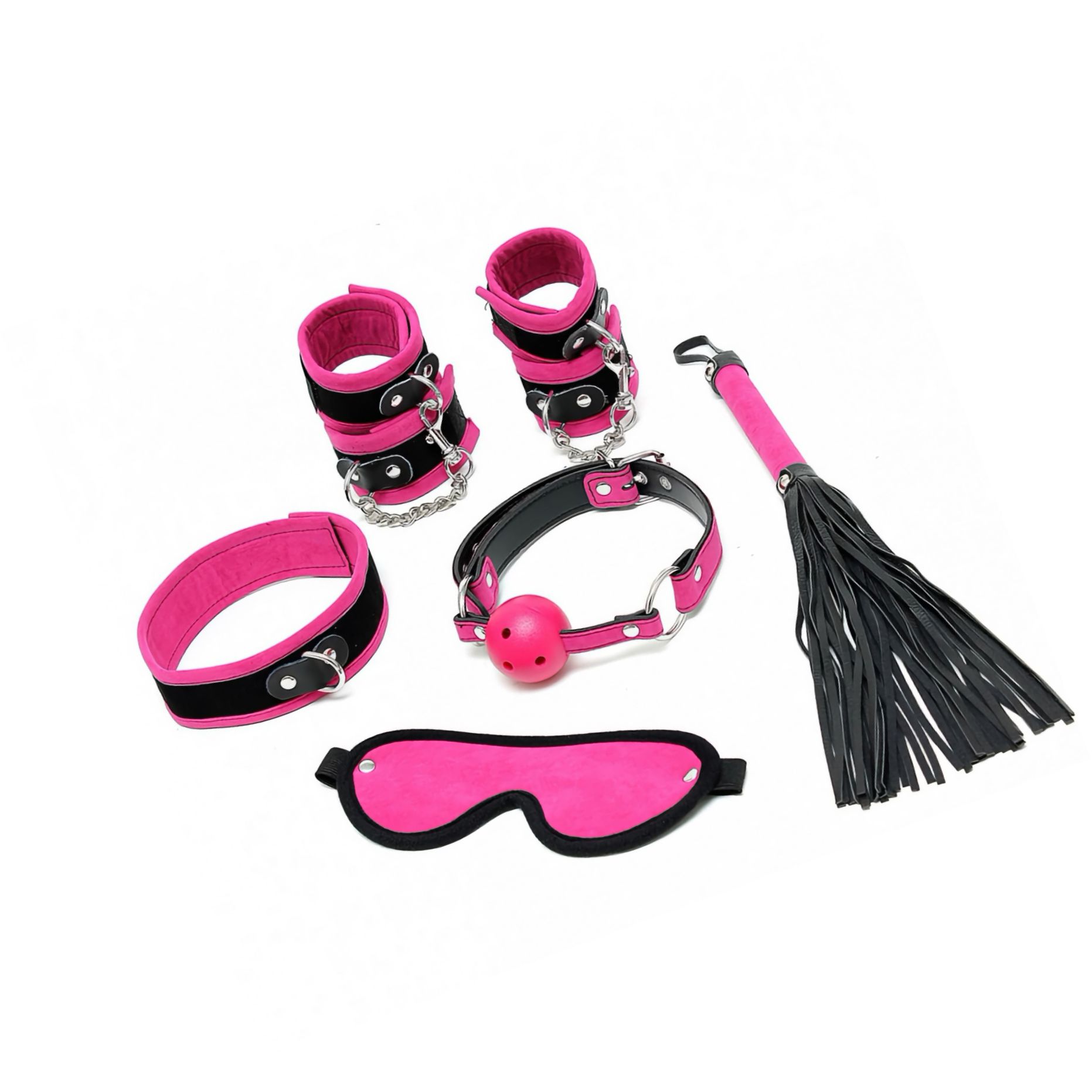 Set Rimba Velcro Soft Bondage Starter Set Roz