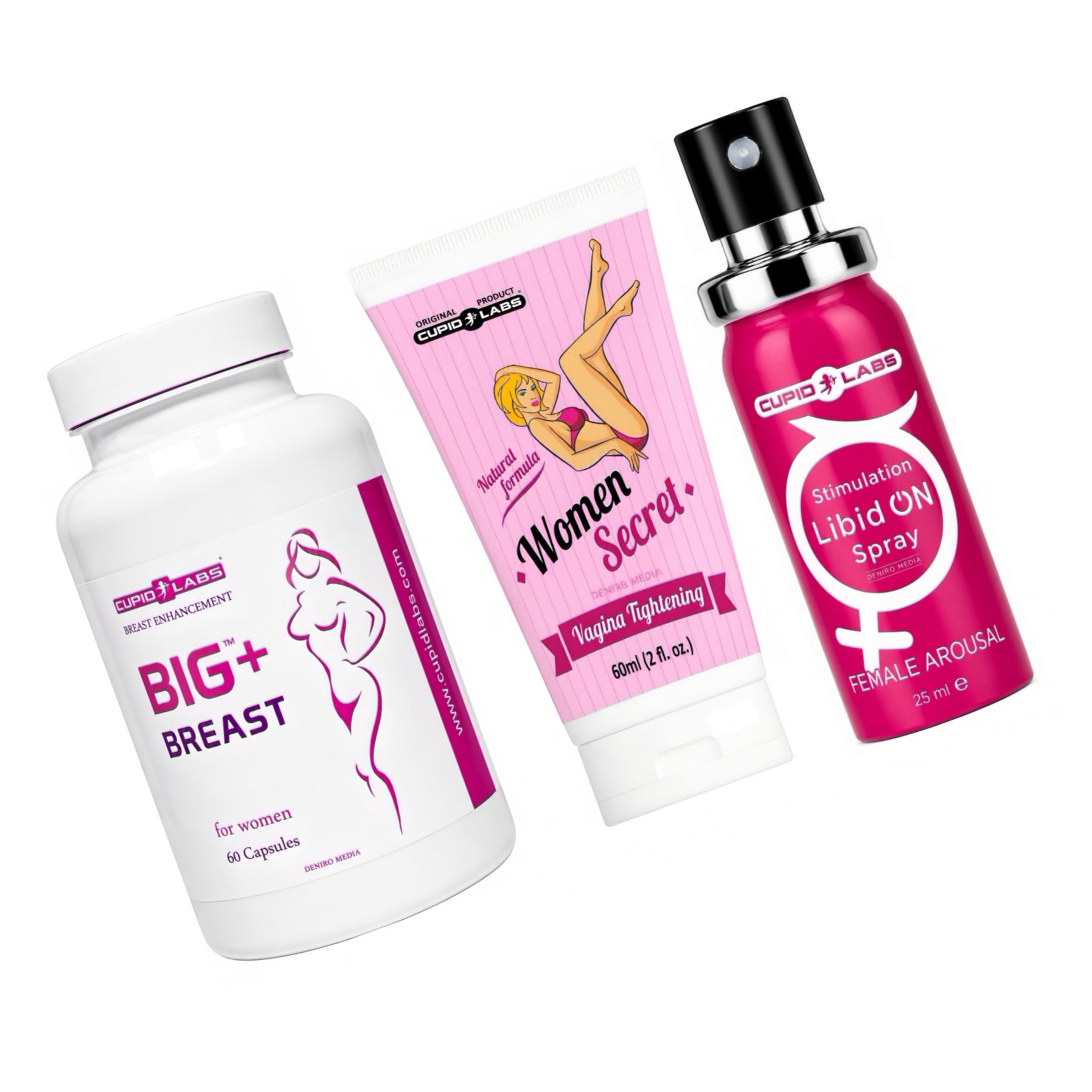 Set Seducător: Bust Mai Plin, Plăcere Intensă, Strângere