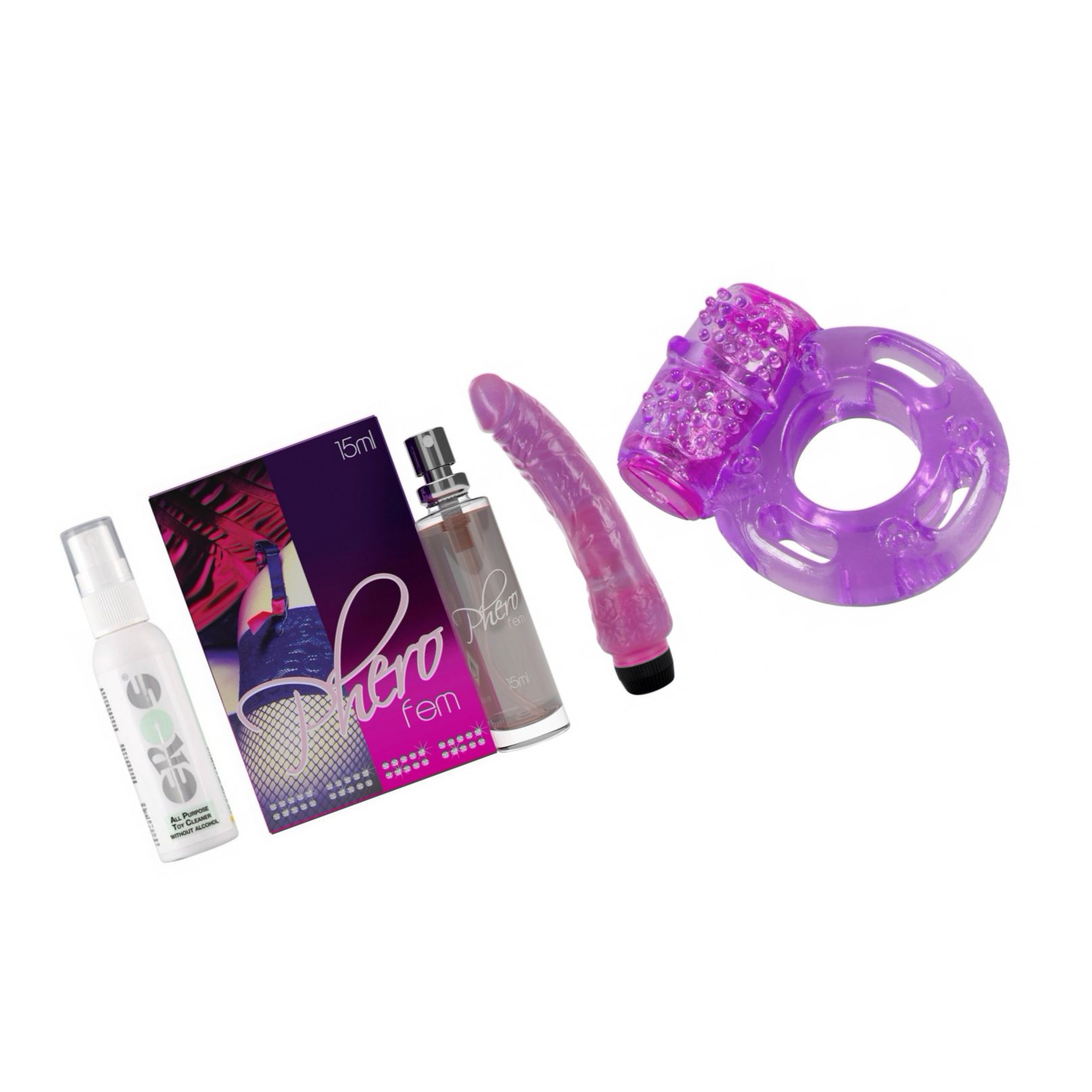 Set Seducție Totală: Kit Intens Mov