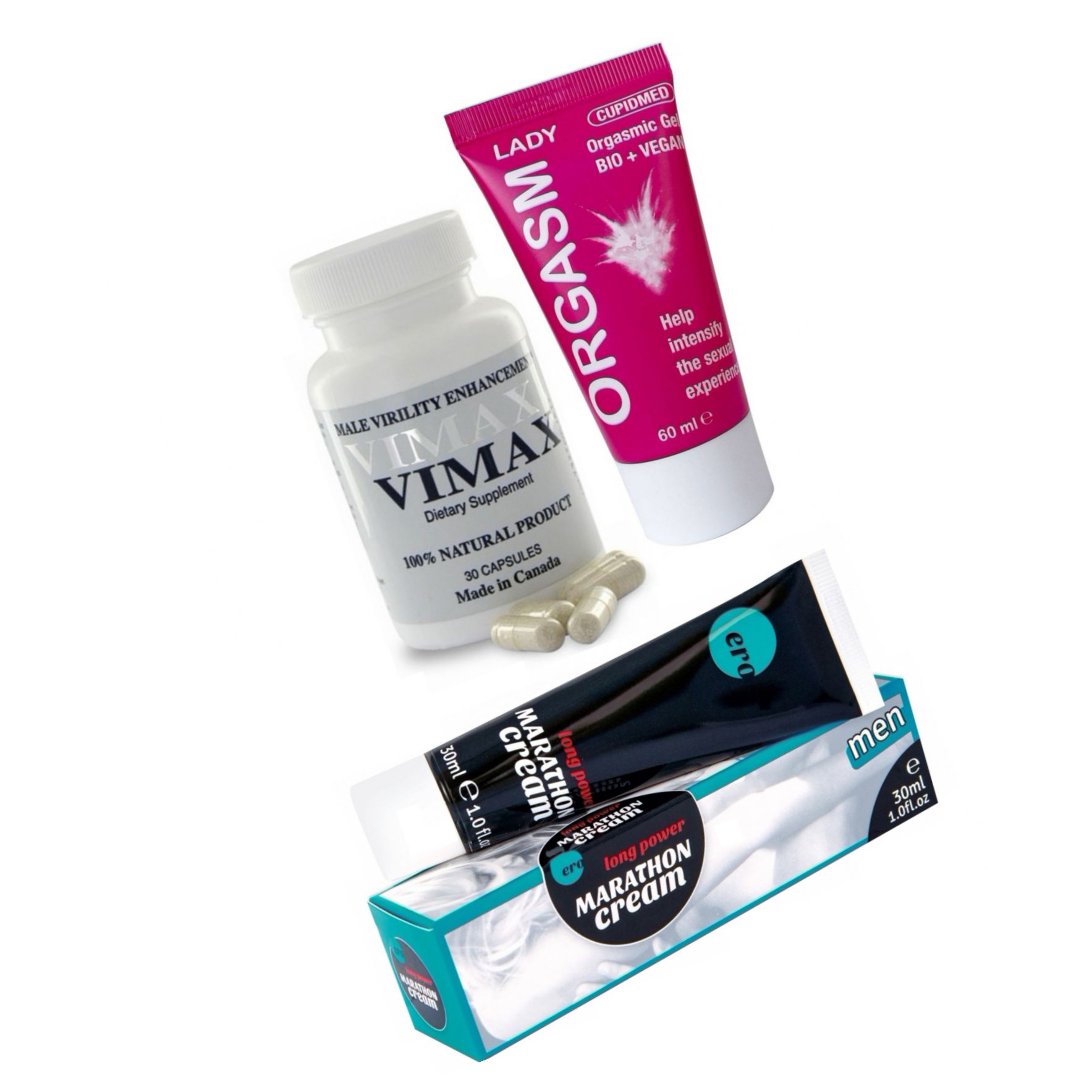 Set Trio: Putere, Rezistență și Plăcere Instant