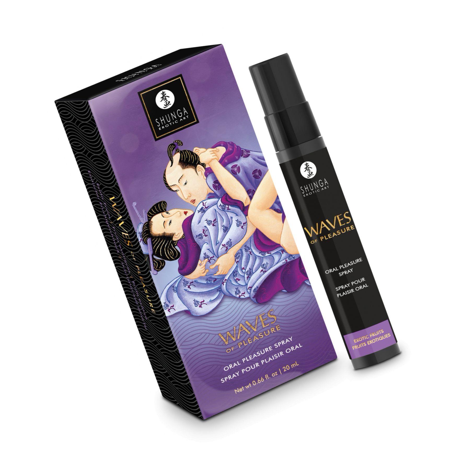 Shunga Waves Of Pleasure - Spray Oral Fructe Exotice
