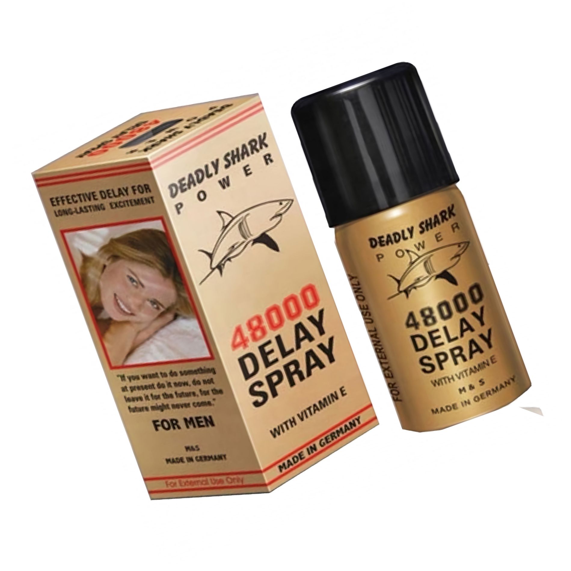 Spray Concentrat Deadly Shark Power 48000, Vitamina E -